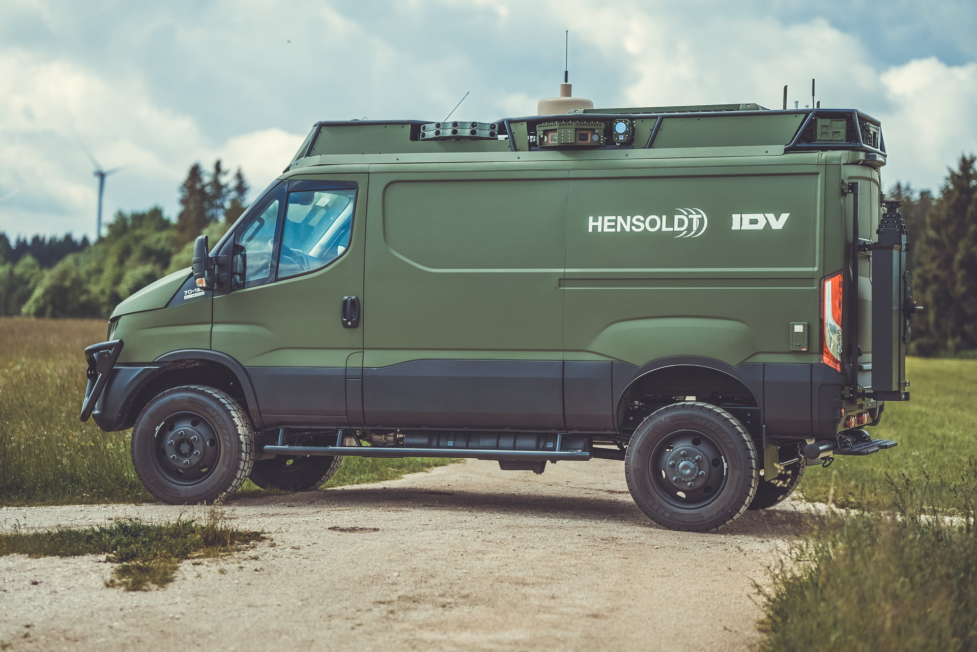 HENSOLDT, Iveco Defence Vehicles debut MUV demonstrator
