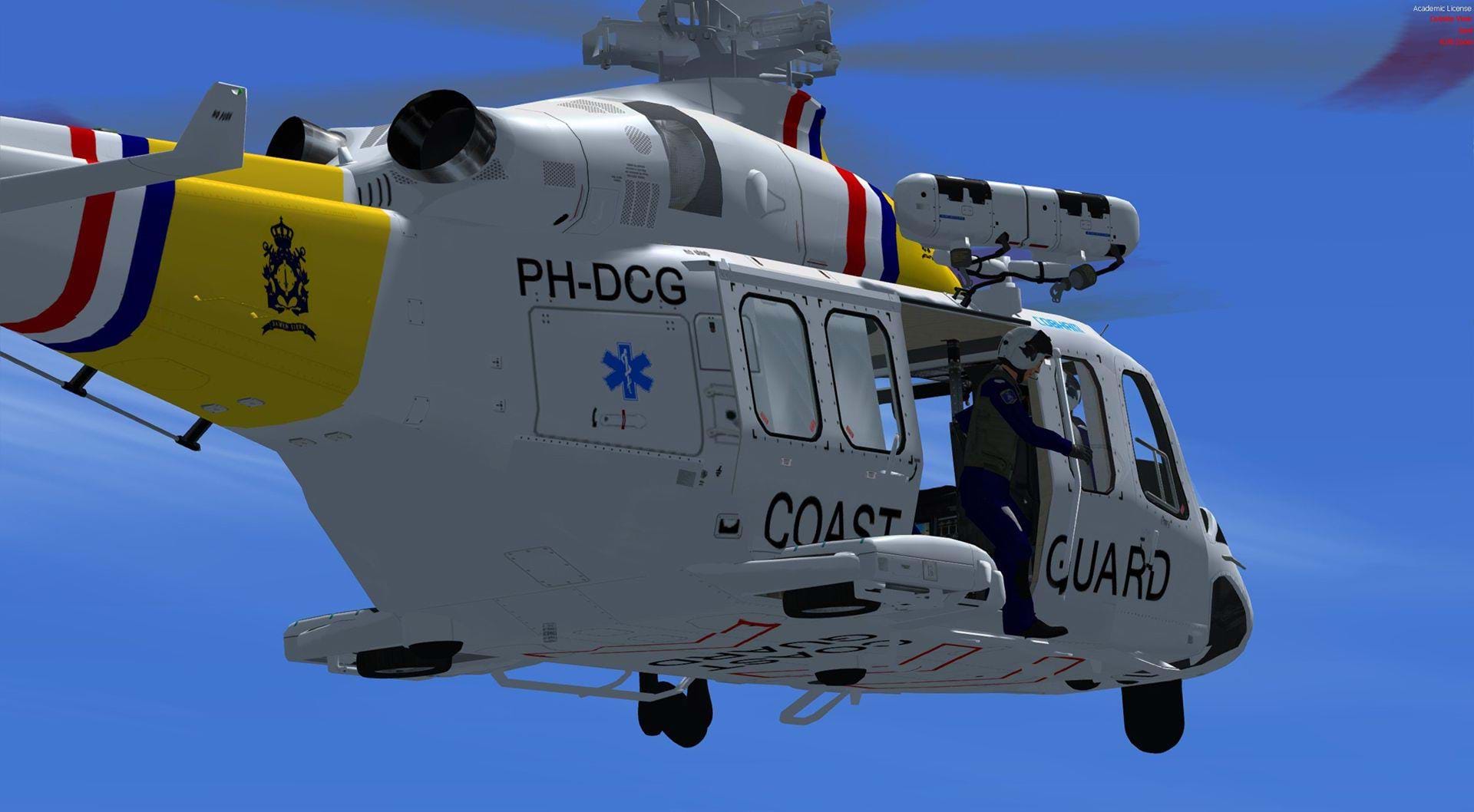 Nova Systems working on AW139 mods for Dutch Caribbean Coast Guard