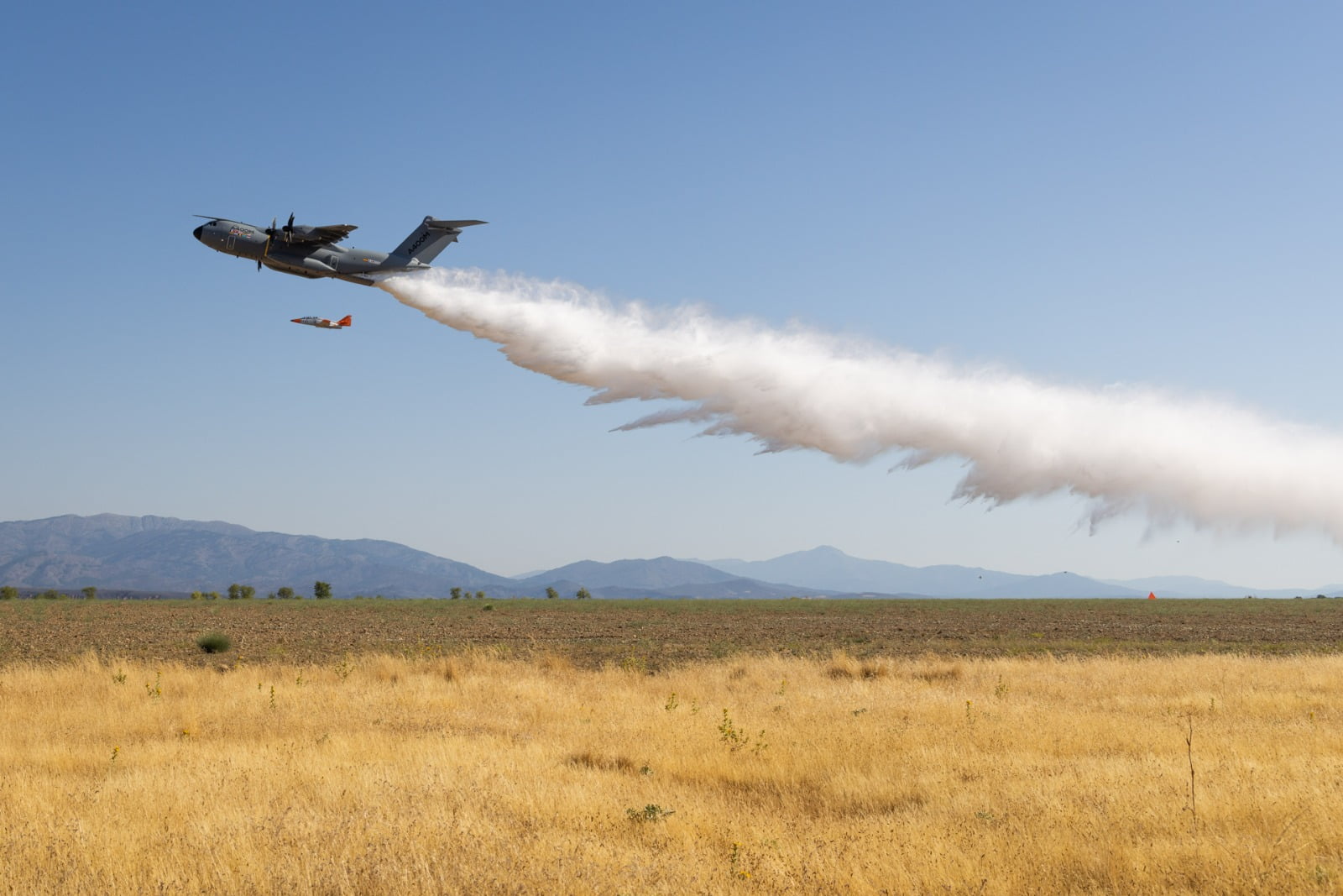 Airbus tests firefighting kit on A400M