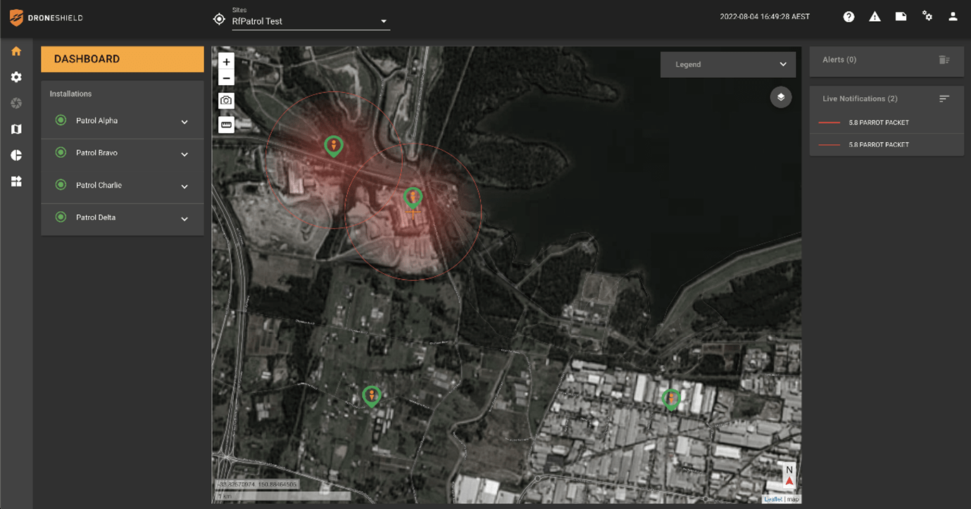DroneShield Releases DroneSentry-C2 command-and-control system update
