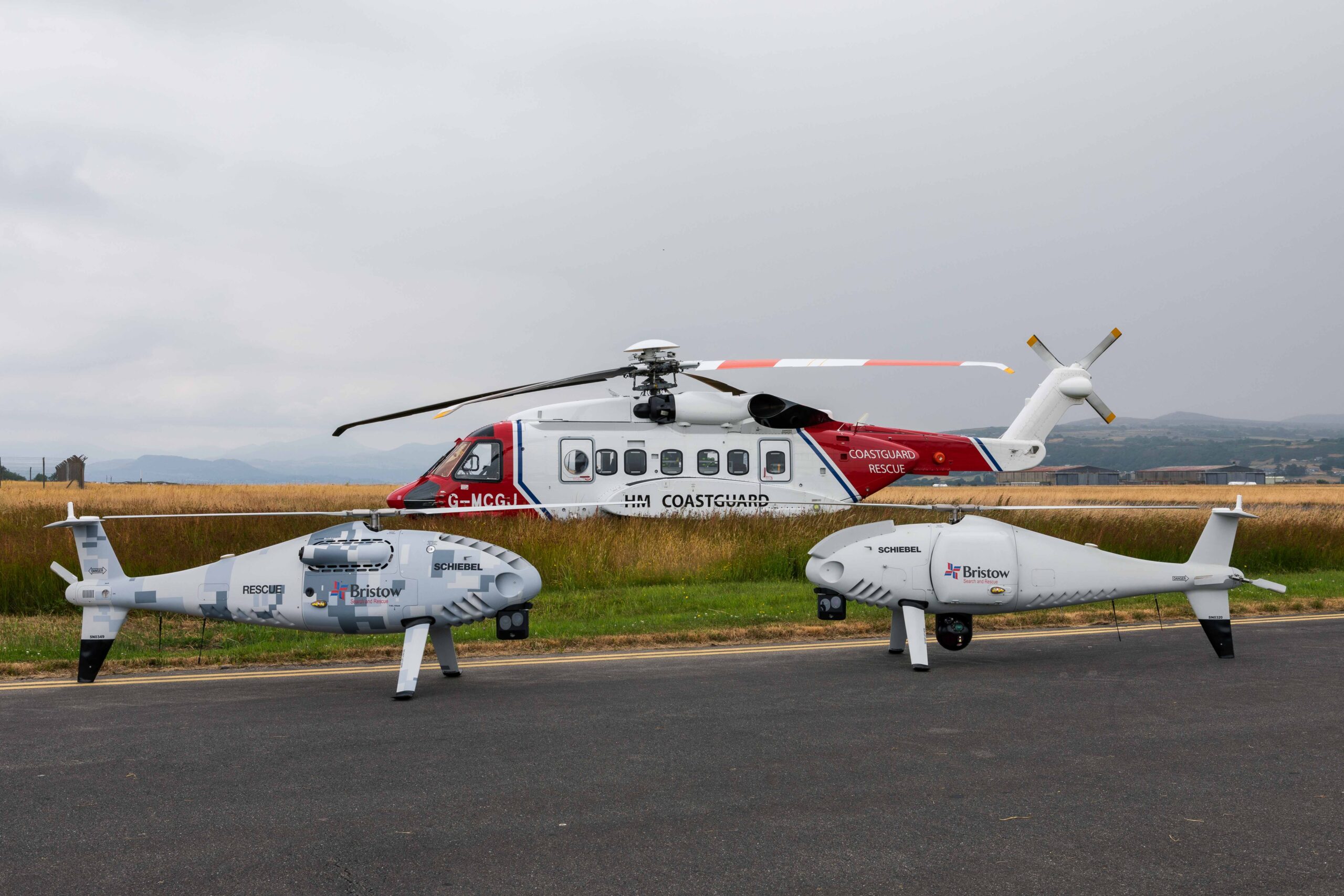 Schiebel CAMCOPTER in Bristow SAR deal