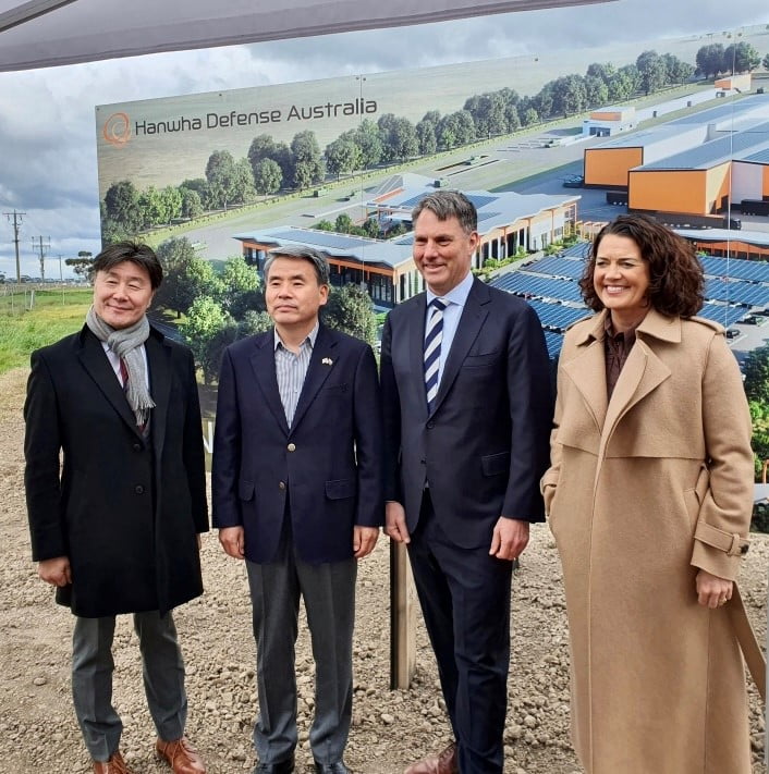 Hanwha Defense Australia hosts Korean and Australian Defence Ministers