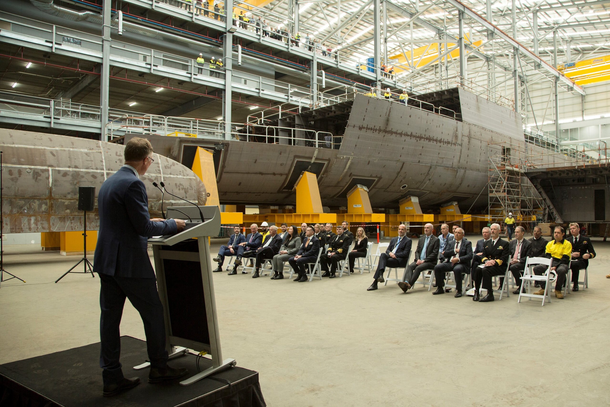 Keel laying milestone for fifth Arafura Class vessel