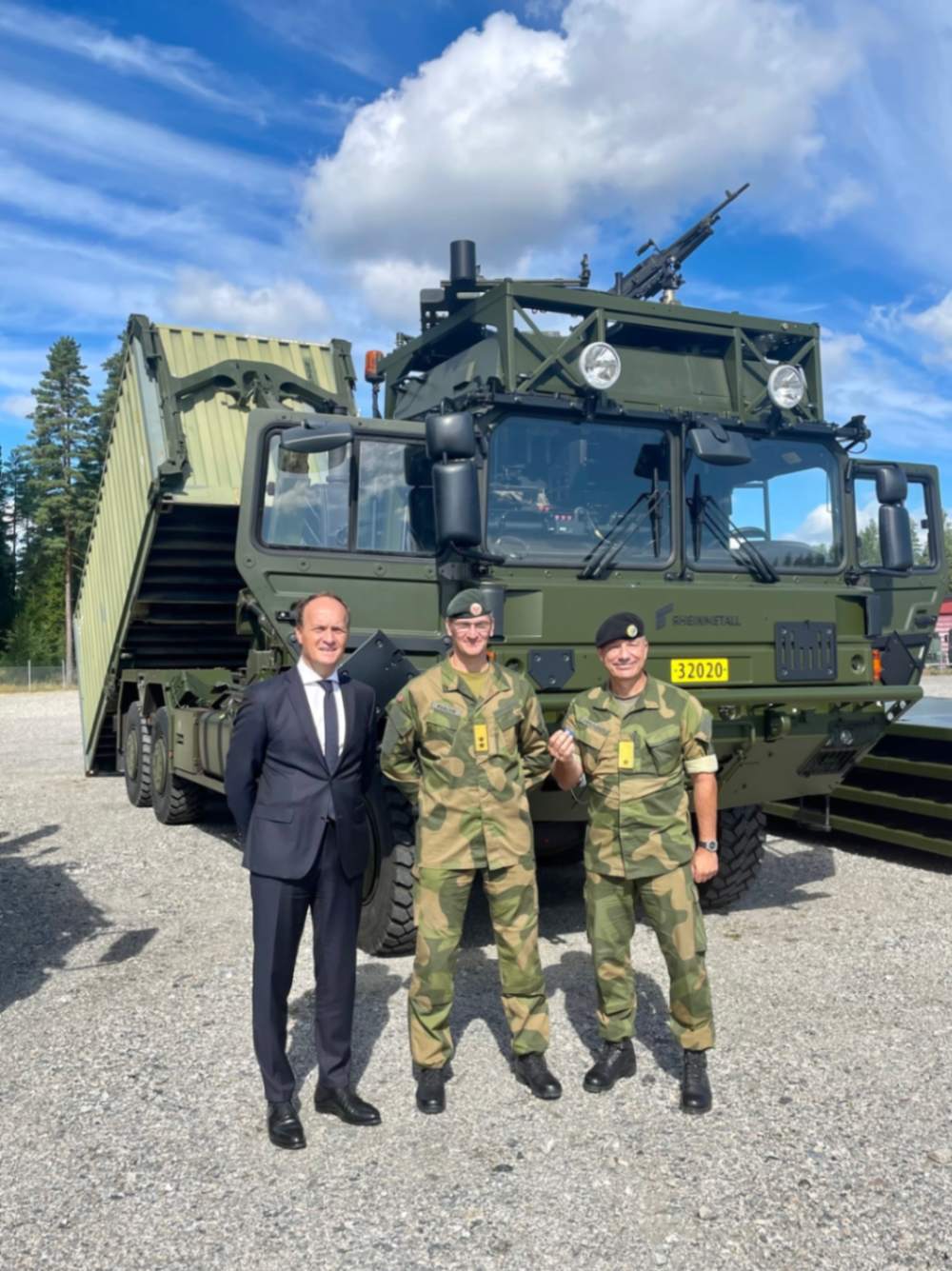 Norway commissions new Rheinmetall MAN logistic vehicles