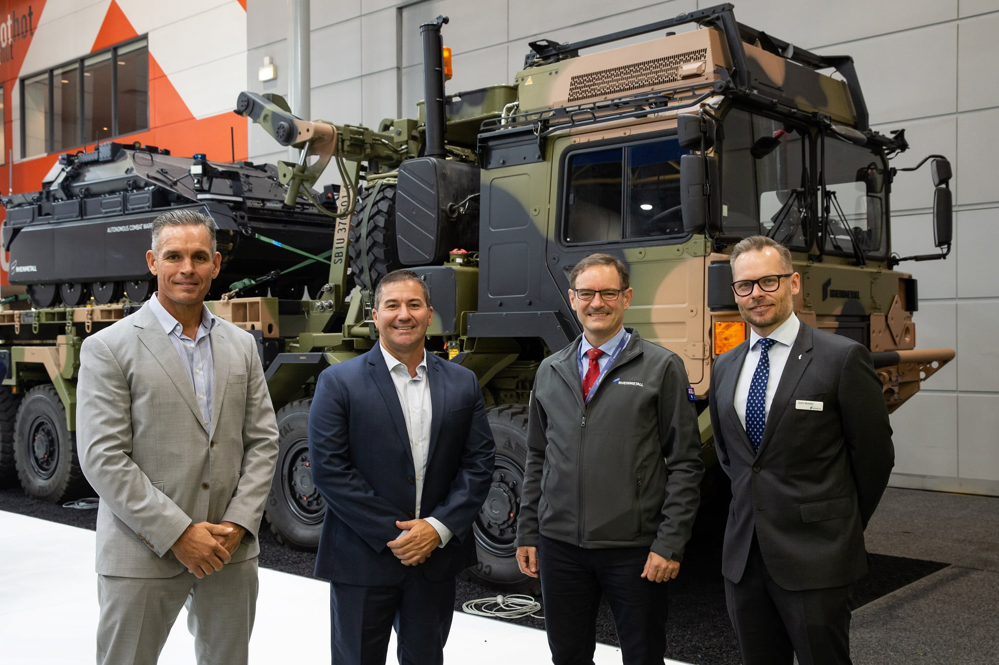 Rheinmetall Defence Australia signs support deal for ADF