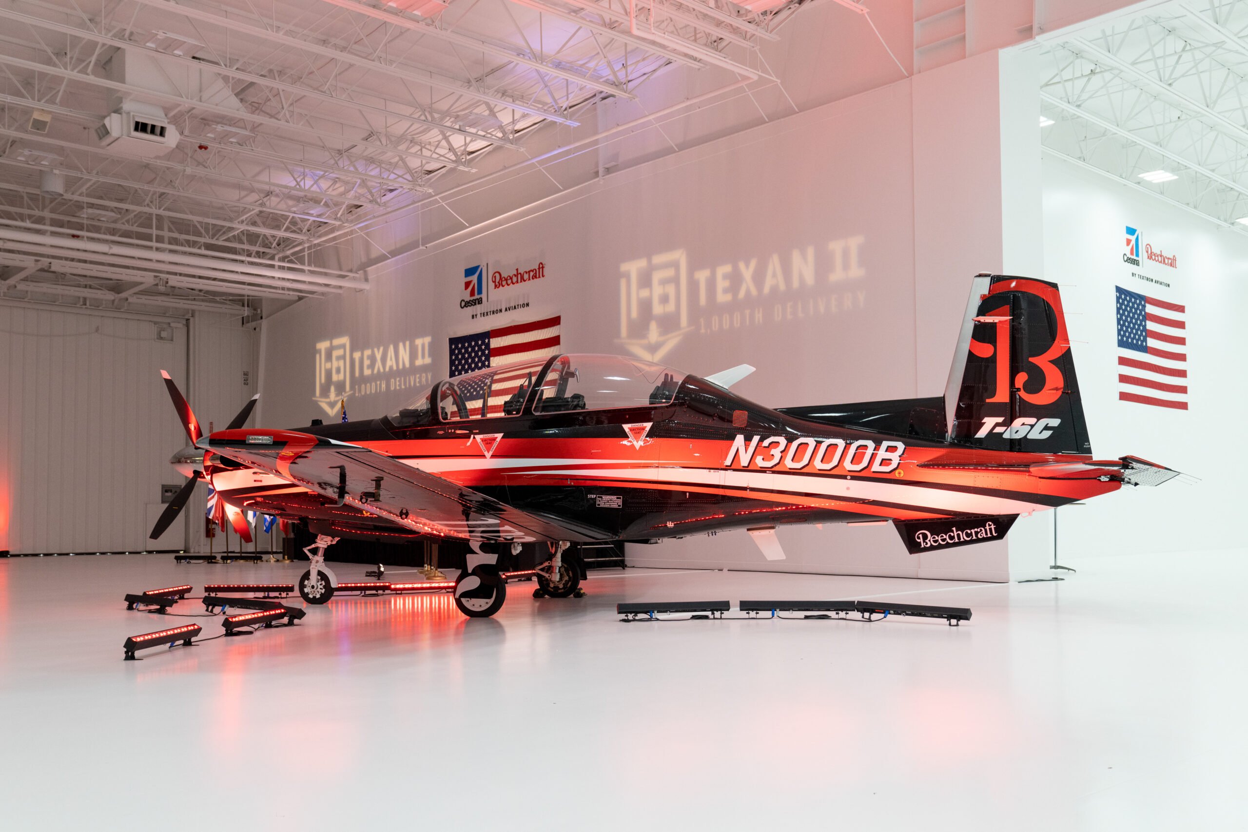 Textron Aviation Defense delivers 1,000th Beechcraft T-6 Texan II