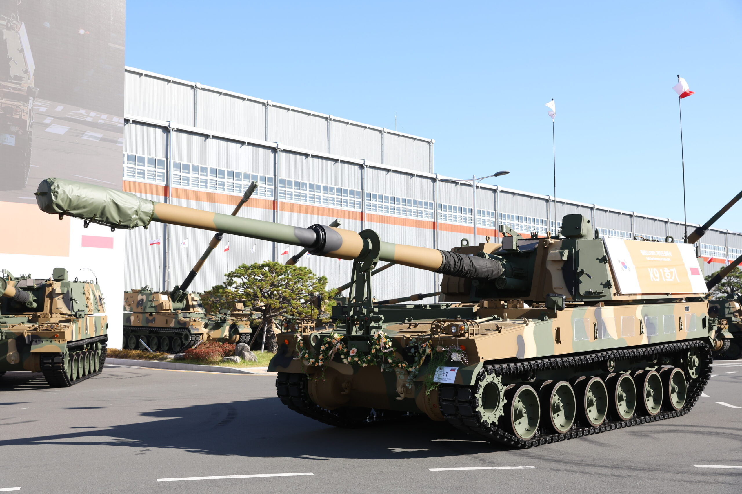 Hanwha rolls out K9PL howitzers for Poland and signs deal for Chunmoo multiple rocket launcher