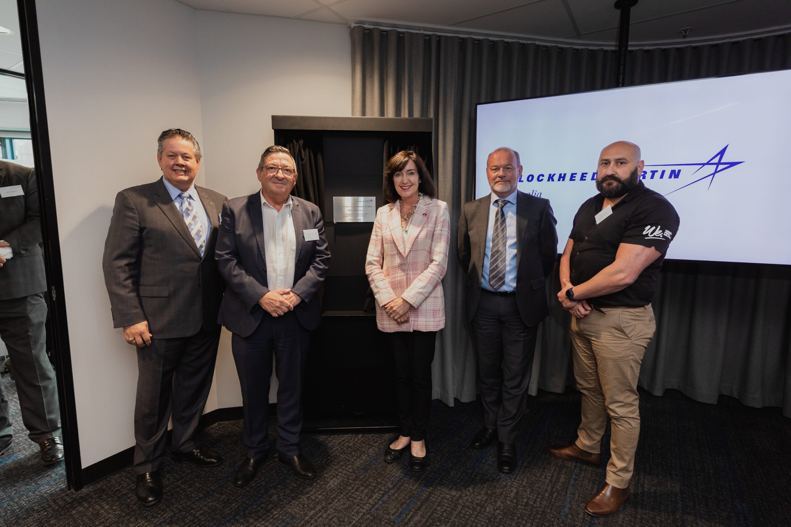Deputy Premier South Australia opens Lockheed Martin Australia Adelaide office