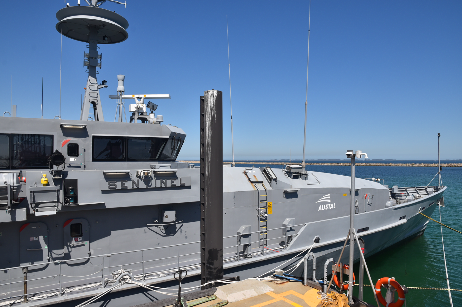 Austal Australia takes patrol boat for autonomous tests