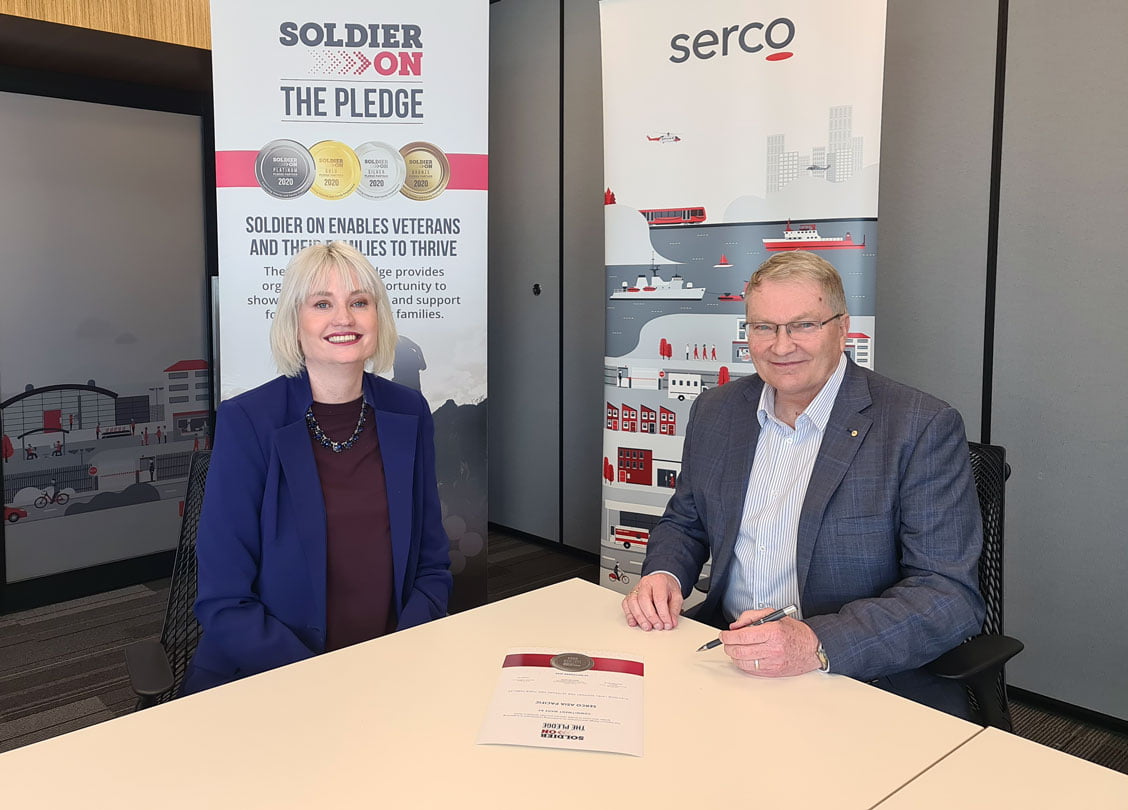 Serco to continue veteran support with Soldier On