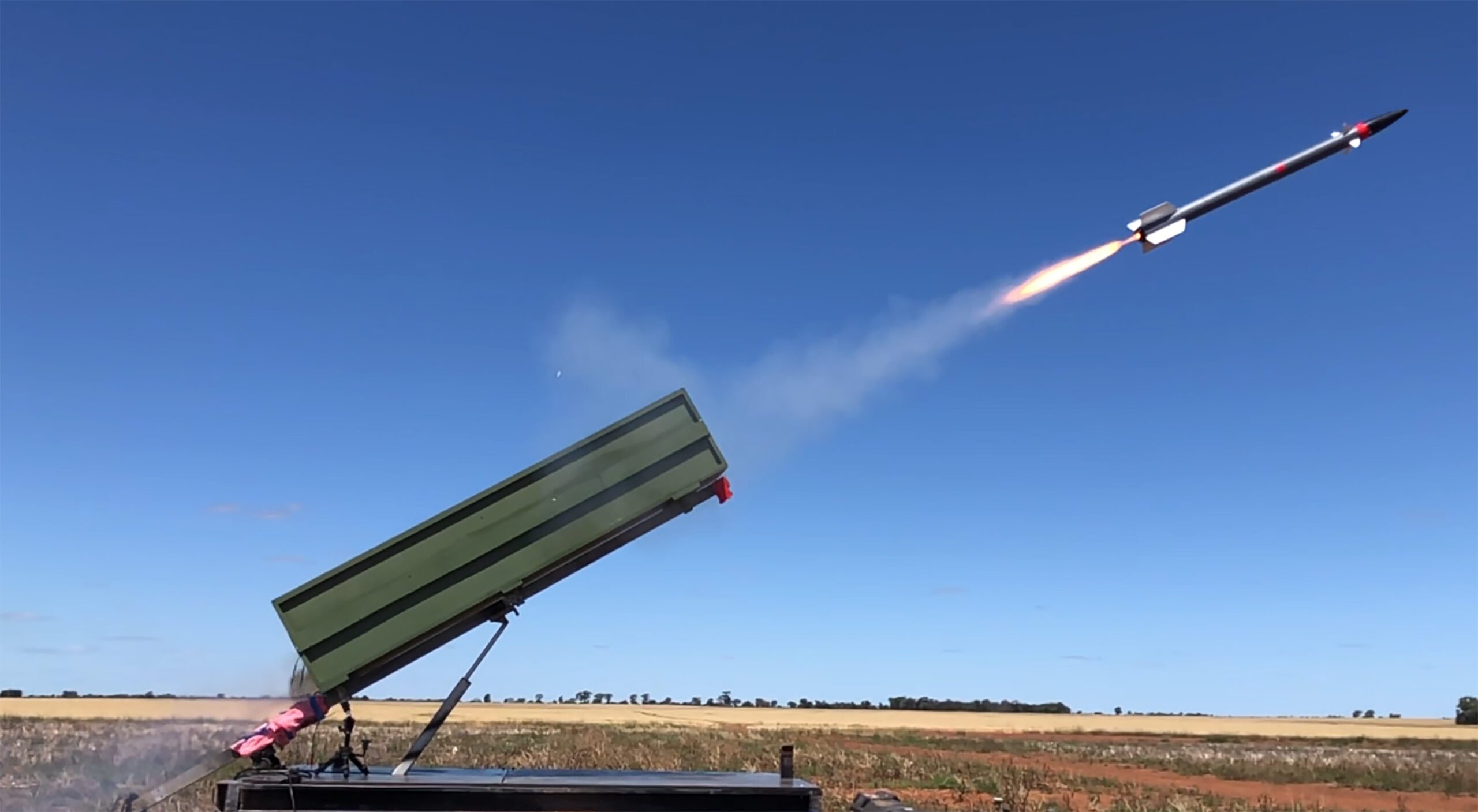 Black Sky launches nine guided weapons at Queensland site