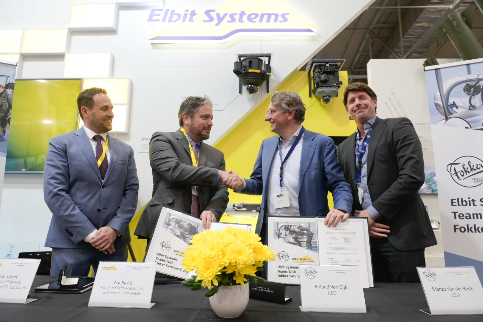 Elbit Systems partners with Fokker Services Group