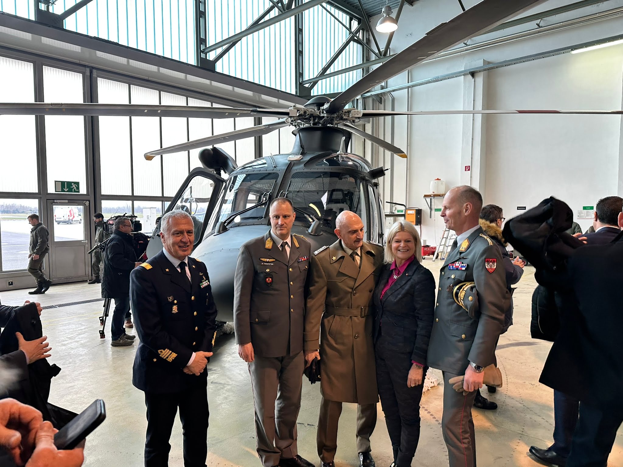 Austrian MoD takes delivery of first AW169M LUH helicopter