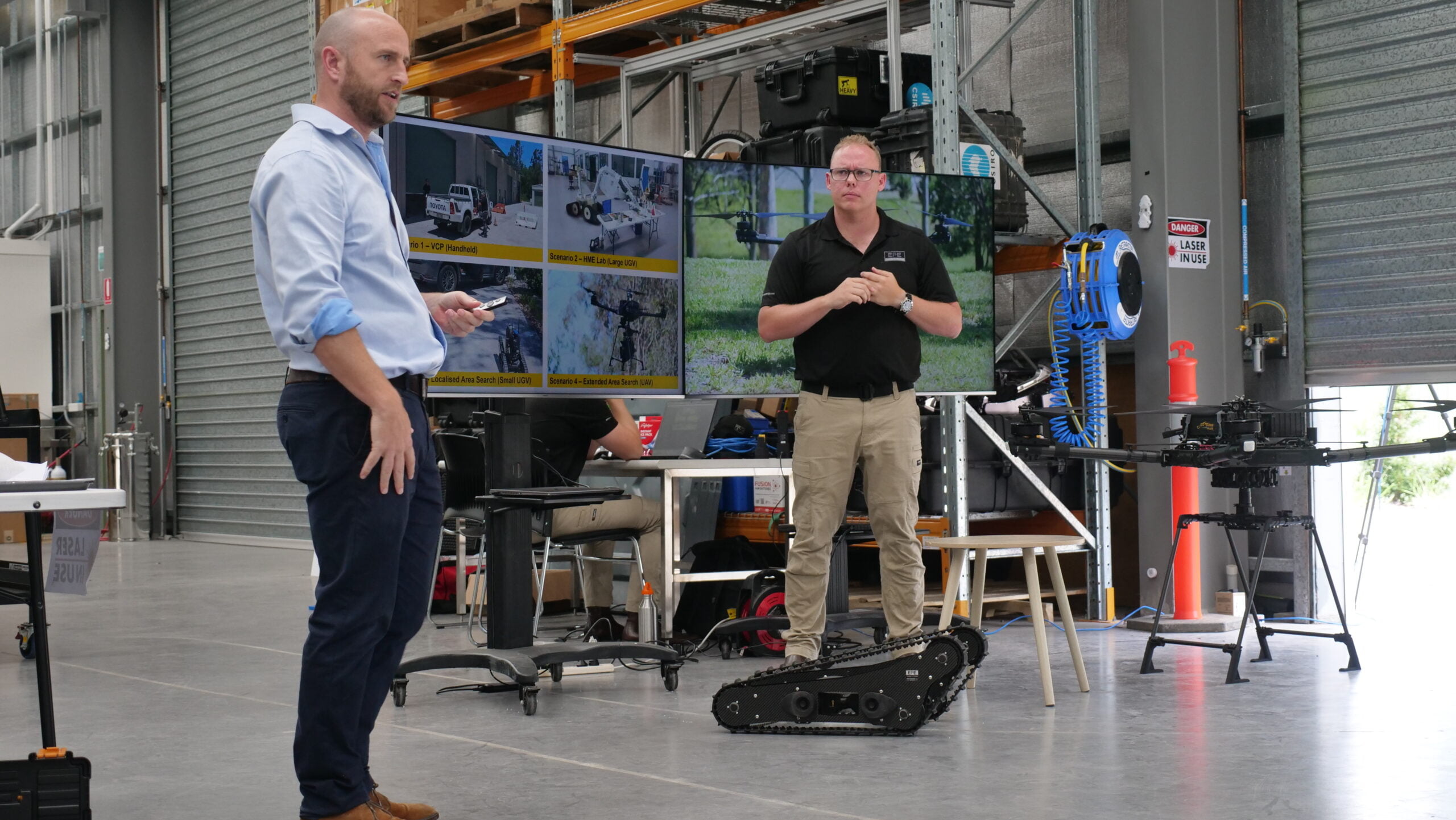 Defence Innovation Hub project delivered to provide a prototype of stand-off chemical and explosive detection