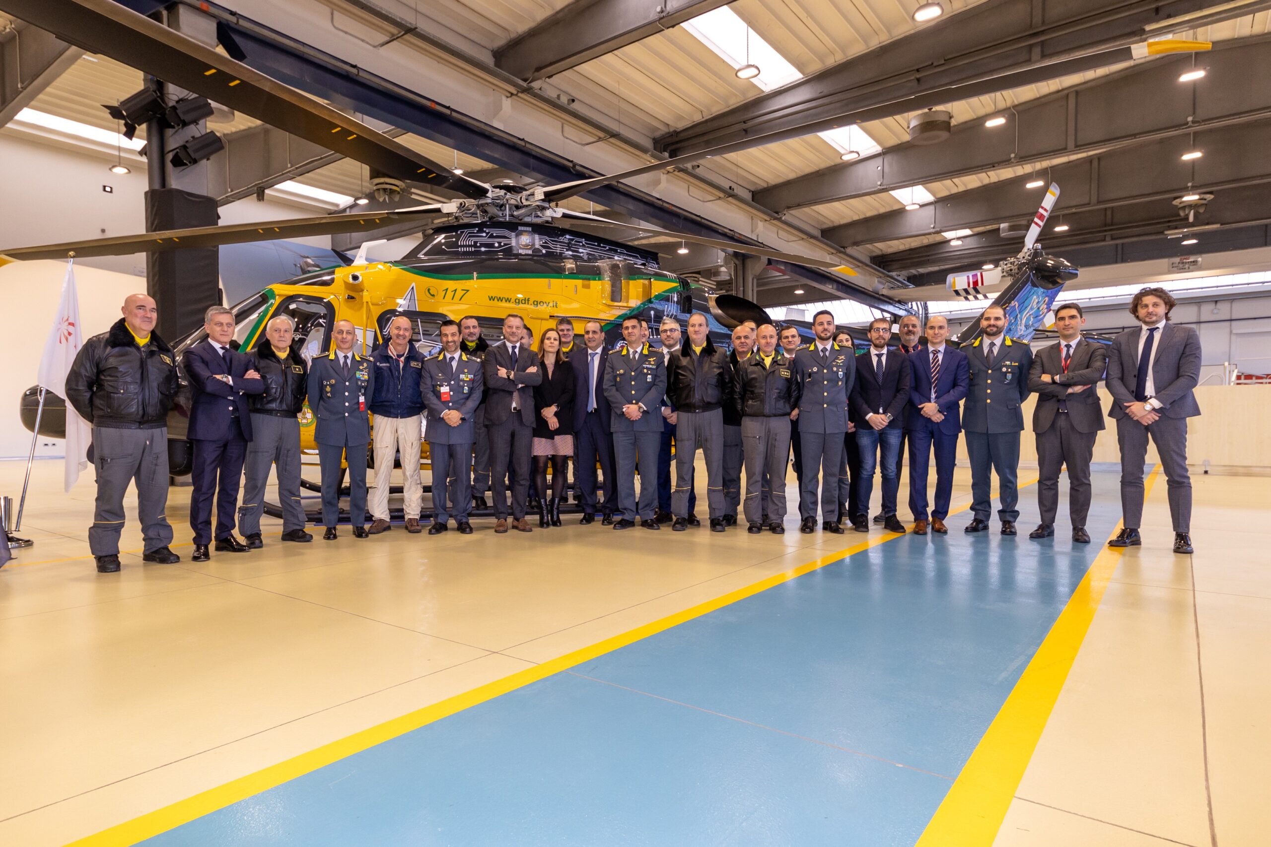 Italy takes delivery of first newly-configured AW169M