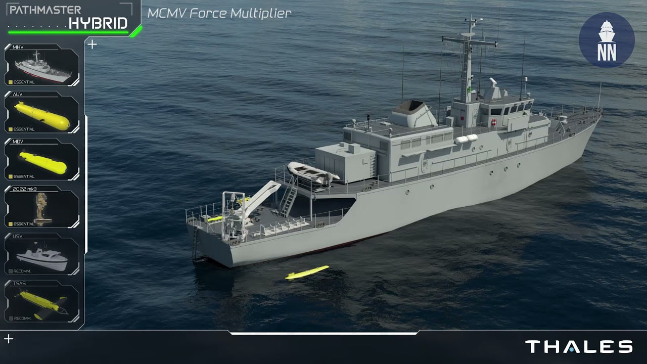 Thales confirms interoperability of its mine counter measure solutions with NATO navies