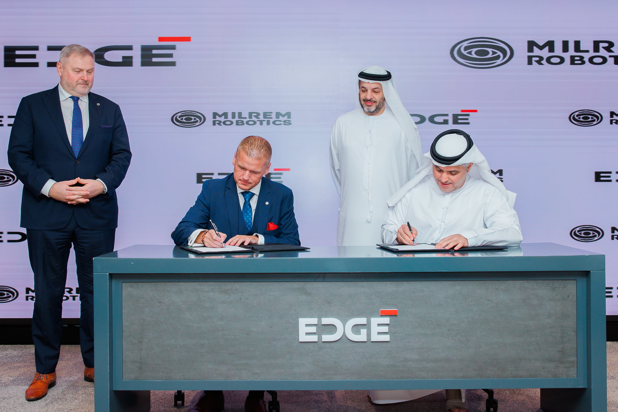 EDGE acquires majority stake in Milrem Robotics