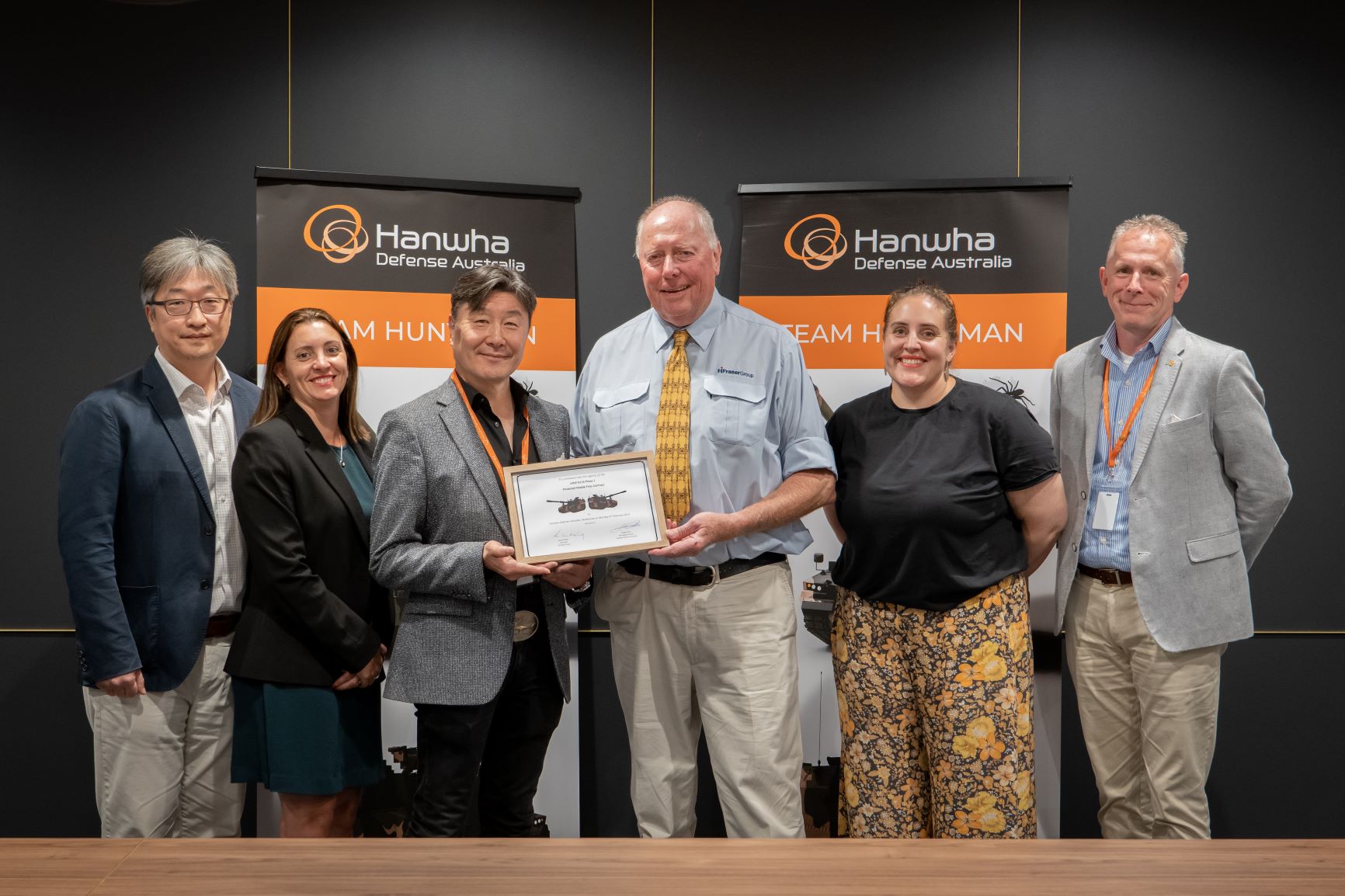 Hanwha Defense Australia signs contract with HIFraser on LAND 8116 subsystem