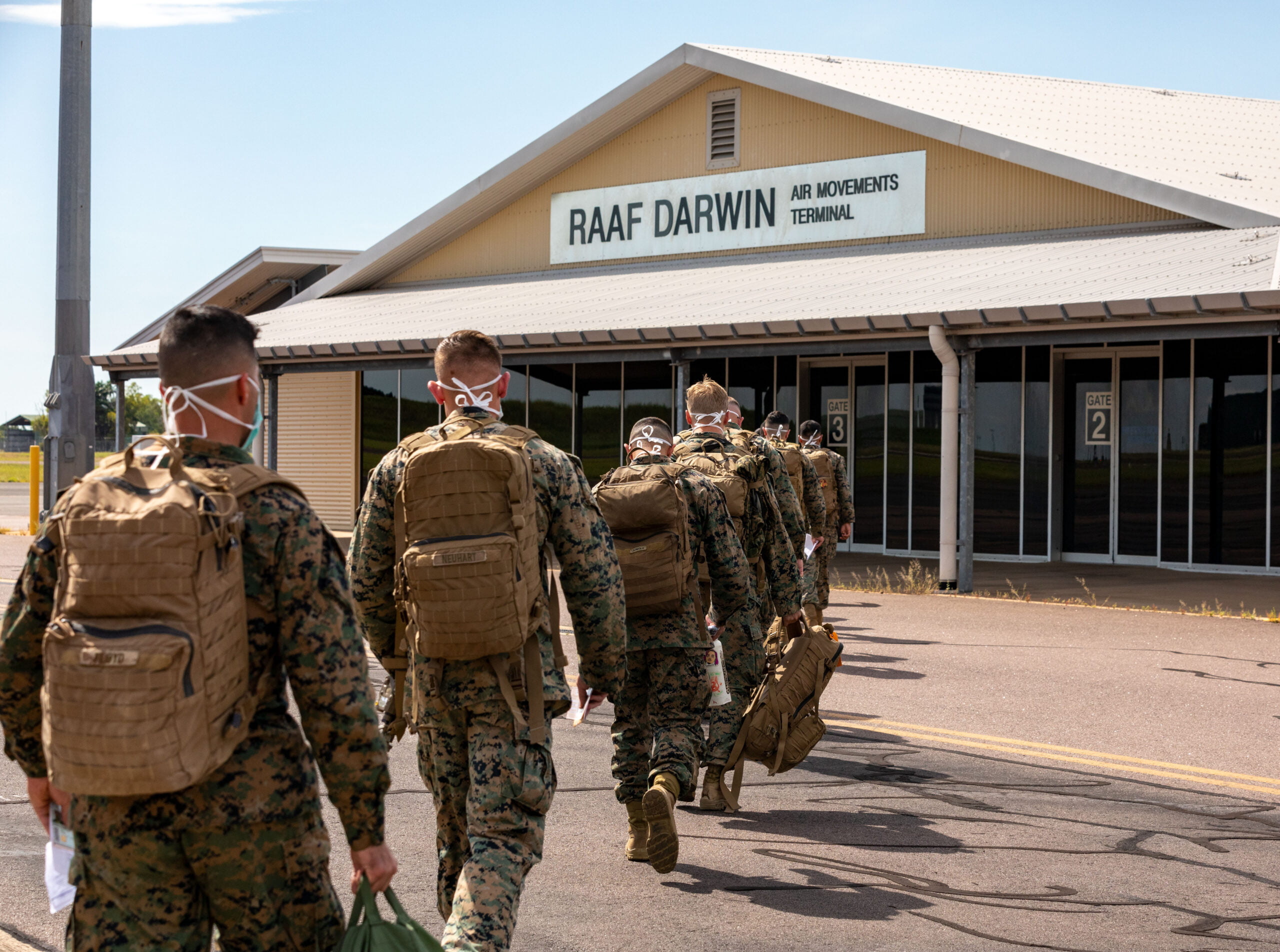 New rotation of US Marines arrive in Darwin for training
