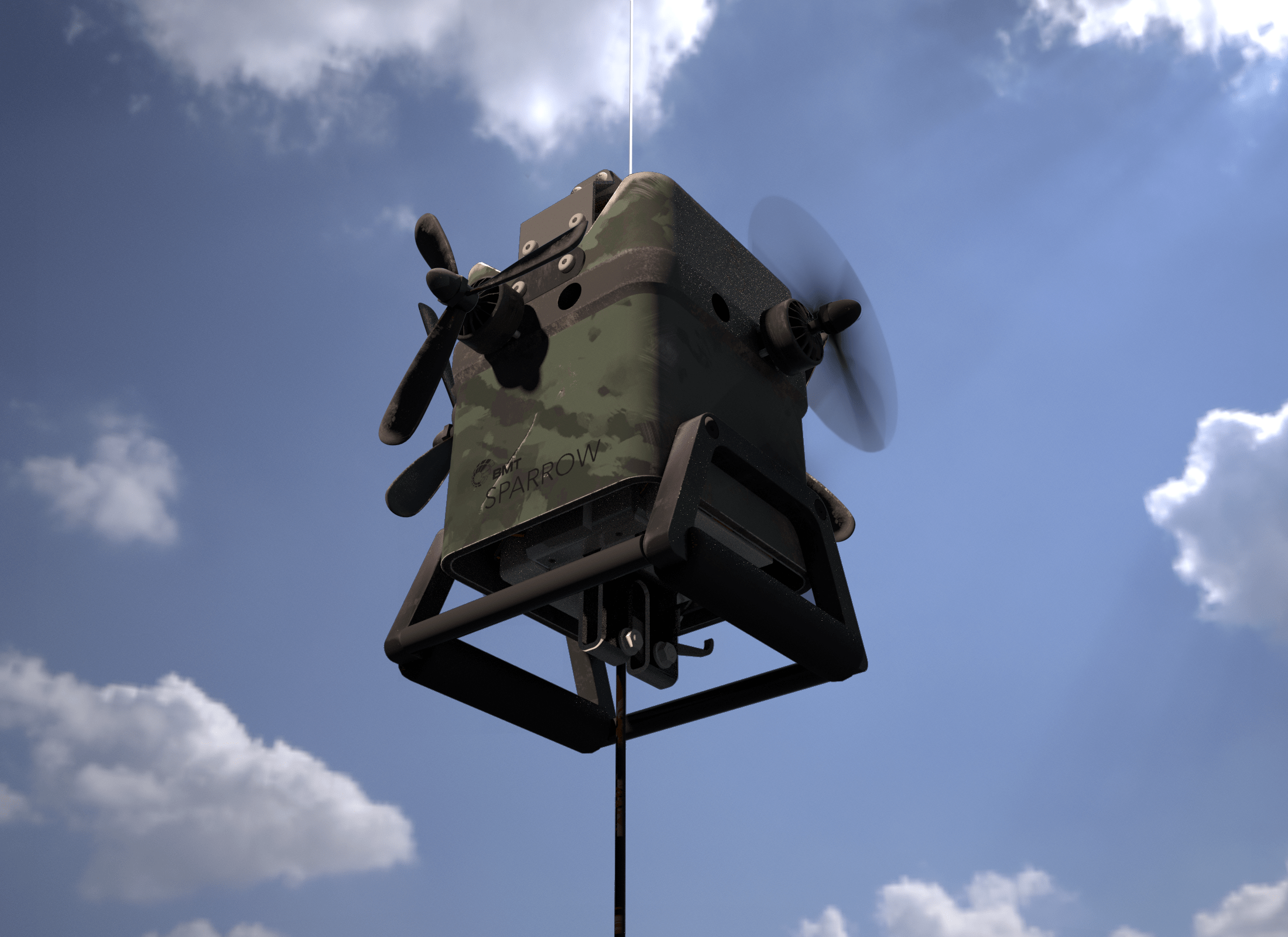 BMT granted patent for ‘SPARROW’ autonomous drone system