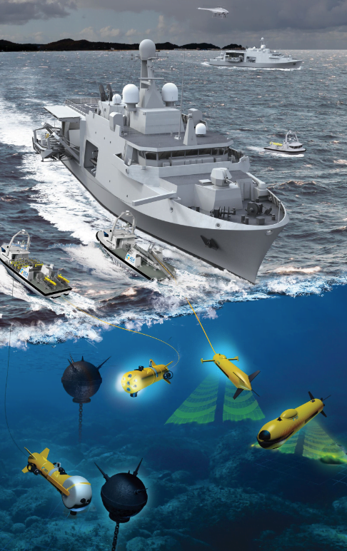 Naval Group launches first mine countermeasure vessel of Belgian-Dutch rMCM programme