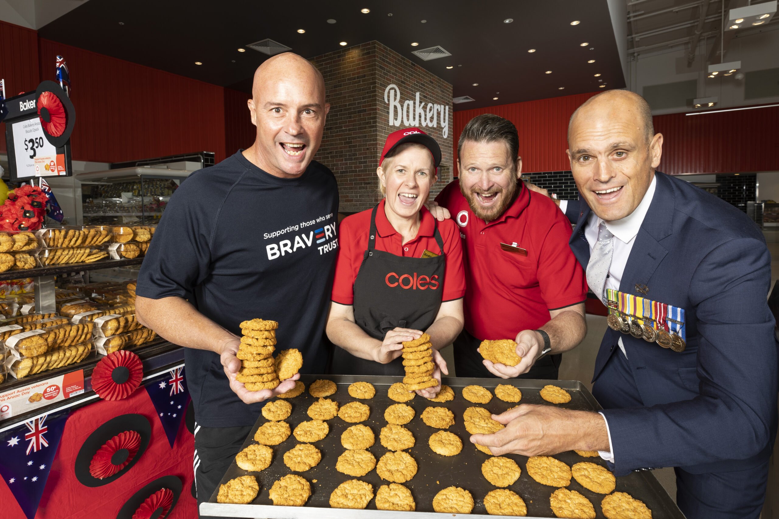 Coles joins forces with Bravery Trust to support Australian vets
