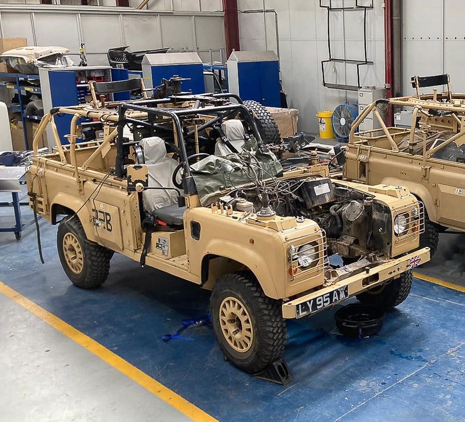 Babcock to support British Army with electric vehicle conversion and trials