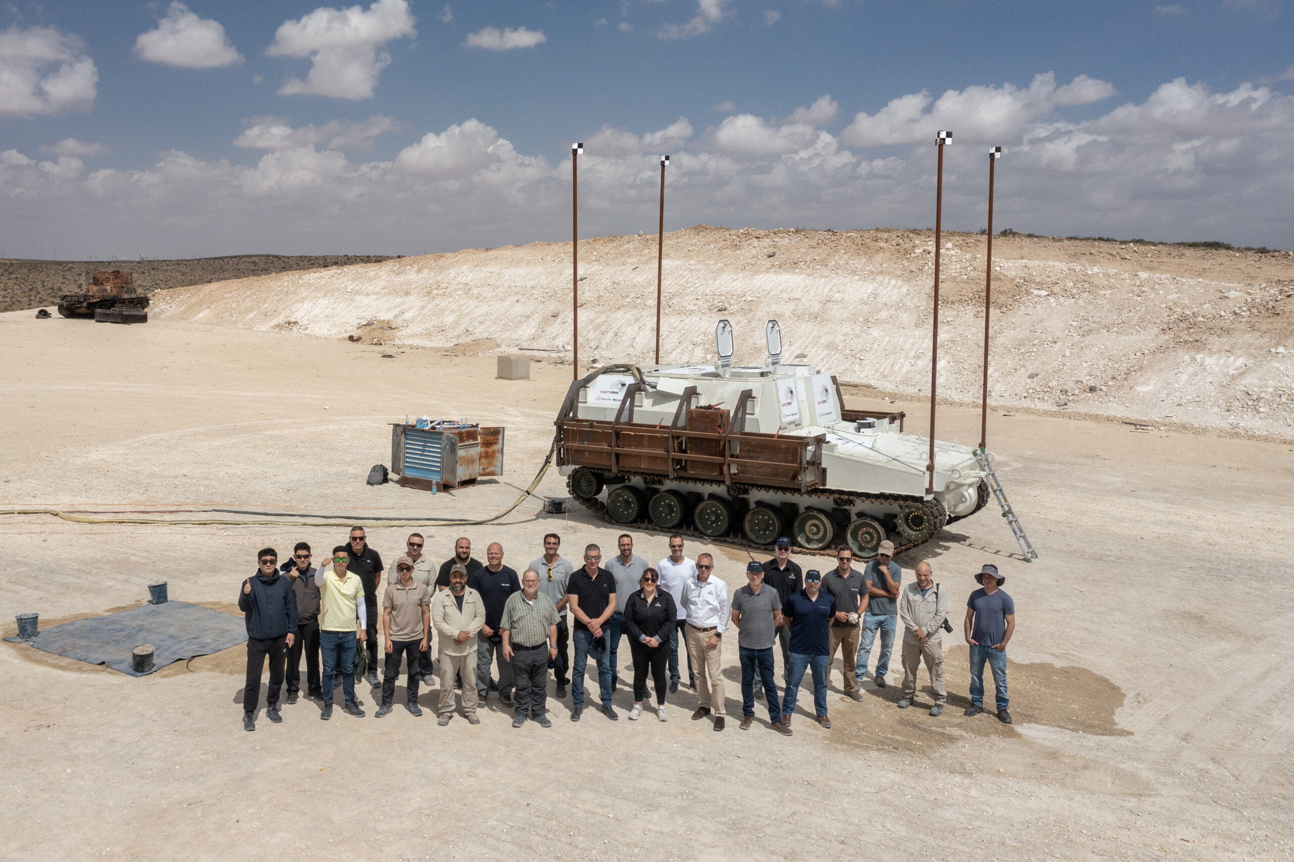 LAND 8116 Phase 1 blast testing successfully completed