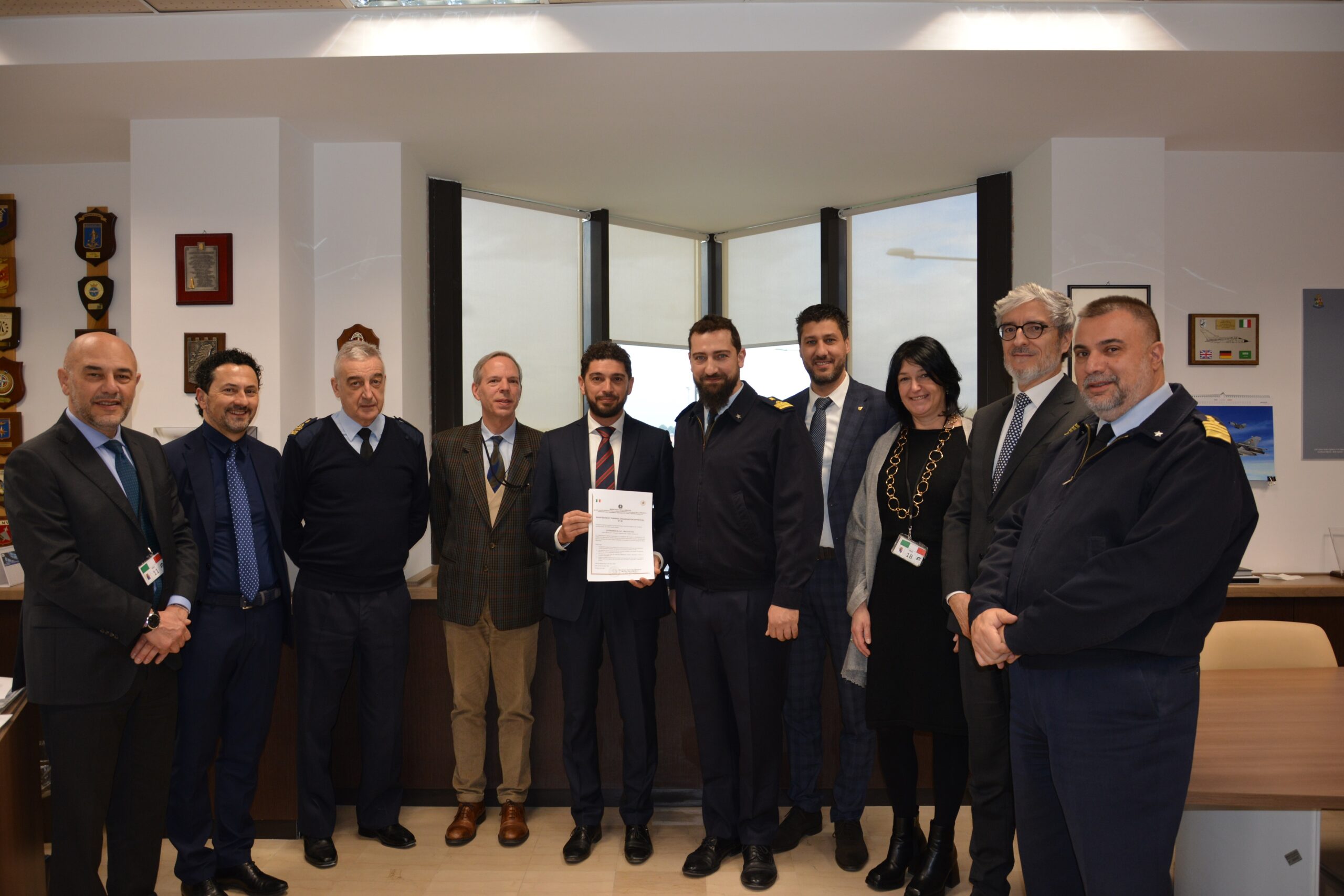 Leonardo achieves Maintenance Training Organisation certification for military aircraft in Italy