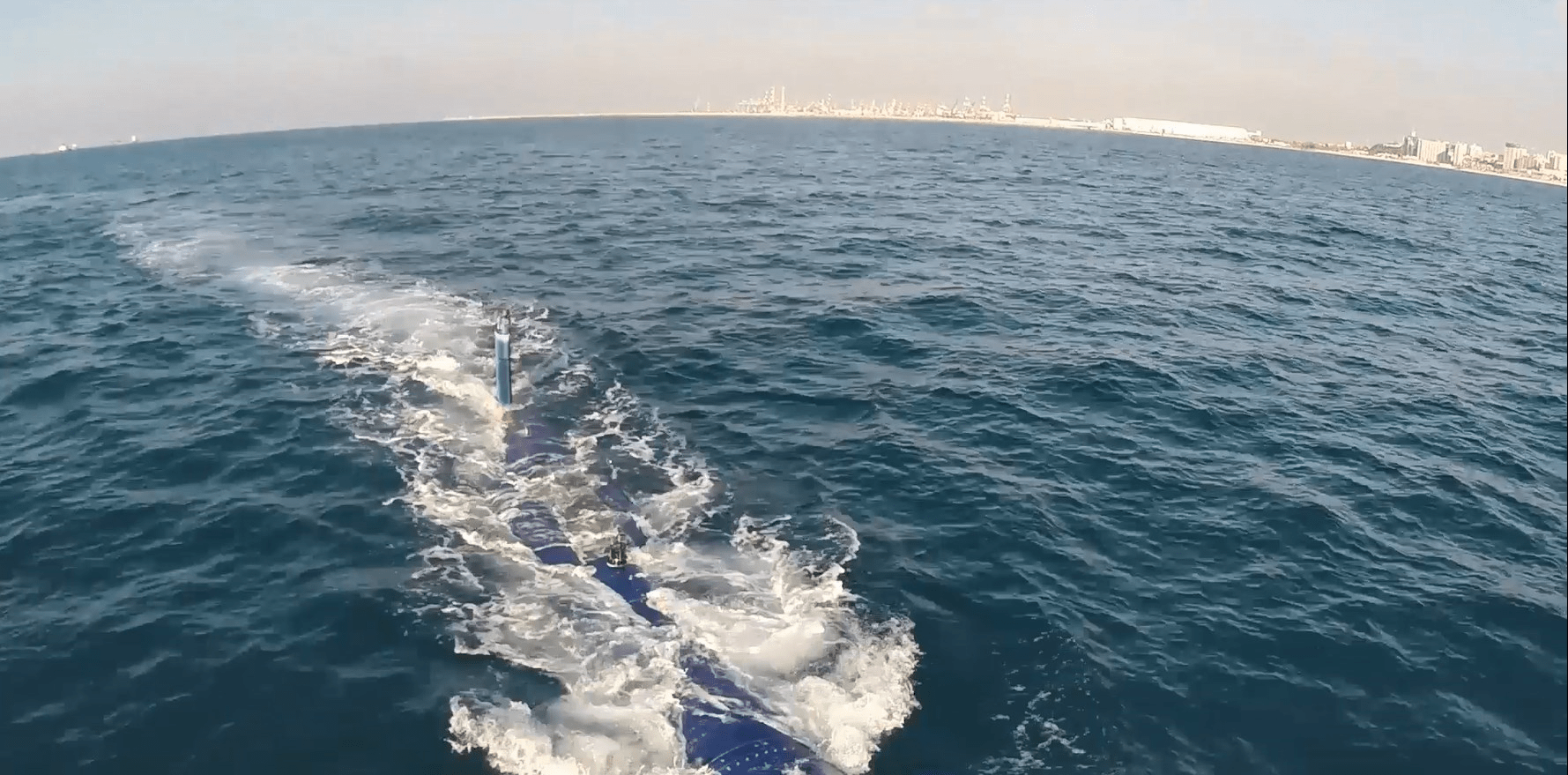 IAI unveils autonomous underwater vehicle BlueWhale