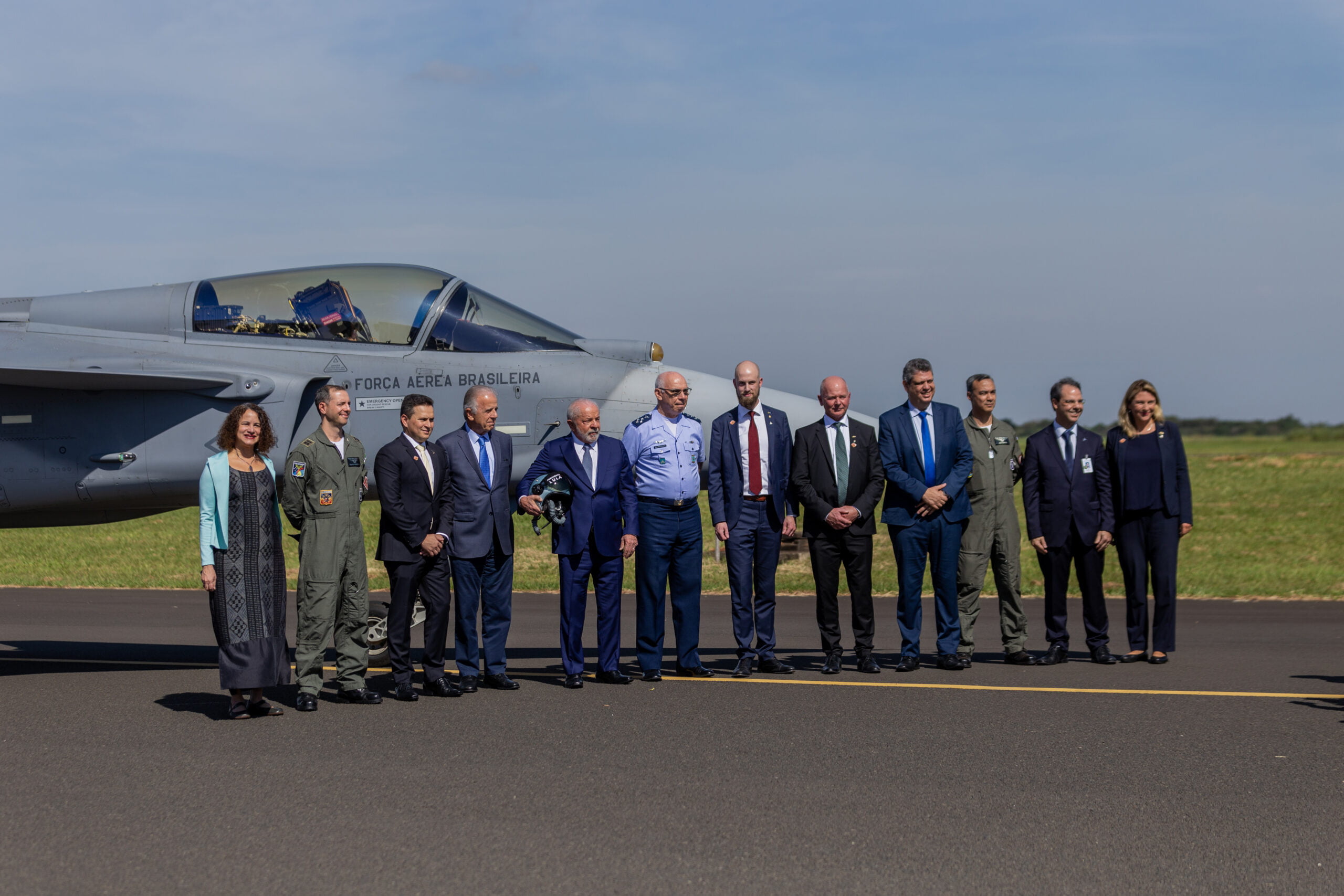 Gripen E production line inaugurated in Brazil