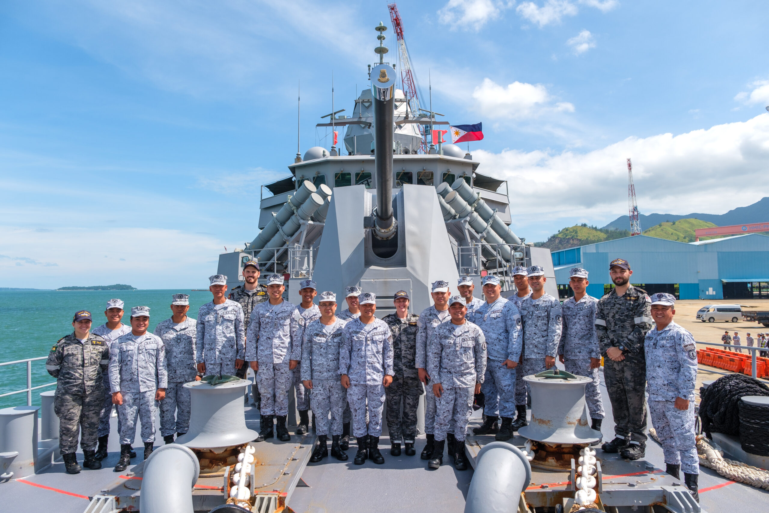HMAS Anzac conducts Exercise Lumbas 2023 in the Philippines