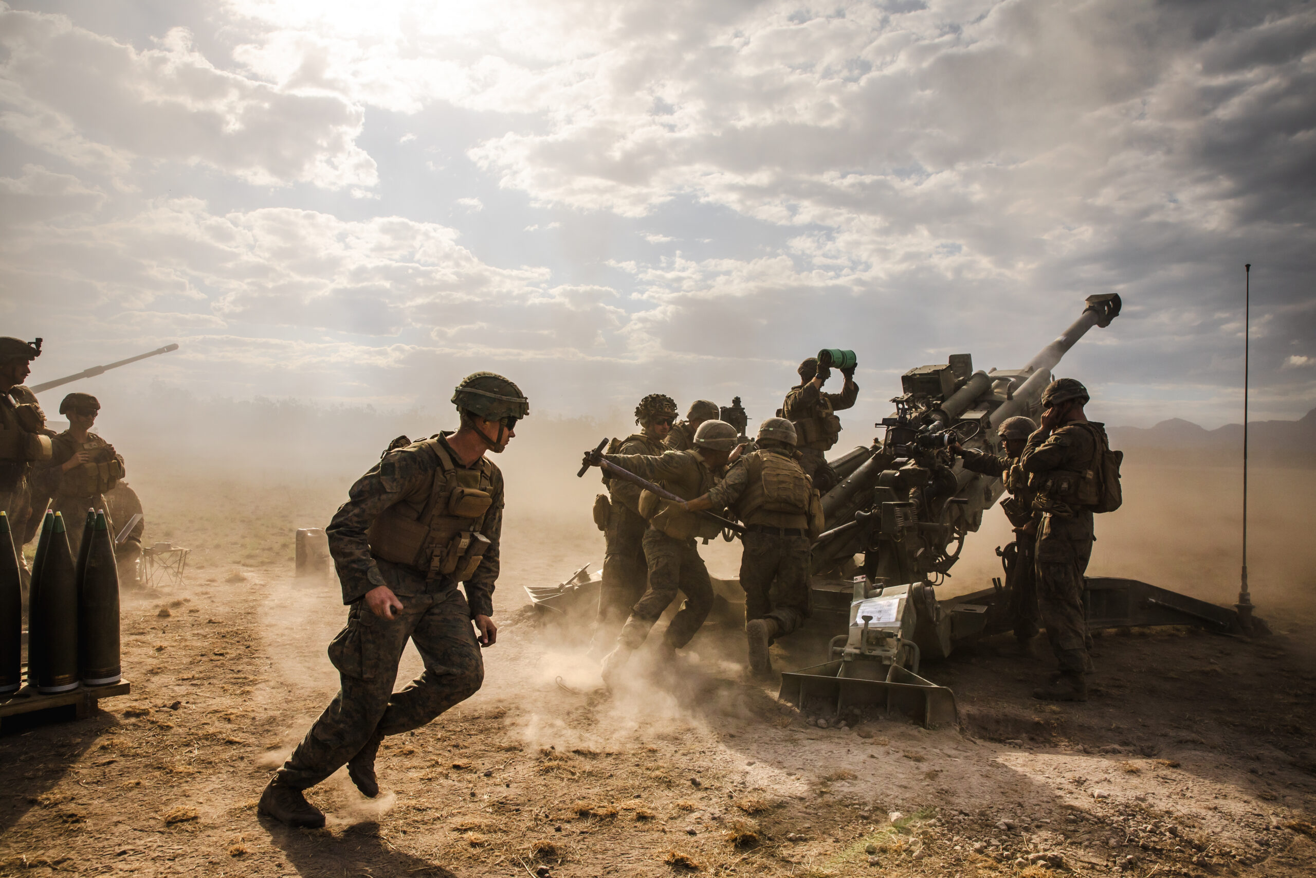 Live fire at Exercise Talisman Sabre in Shoalwater Bay