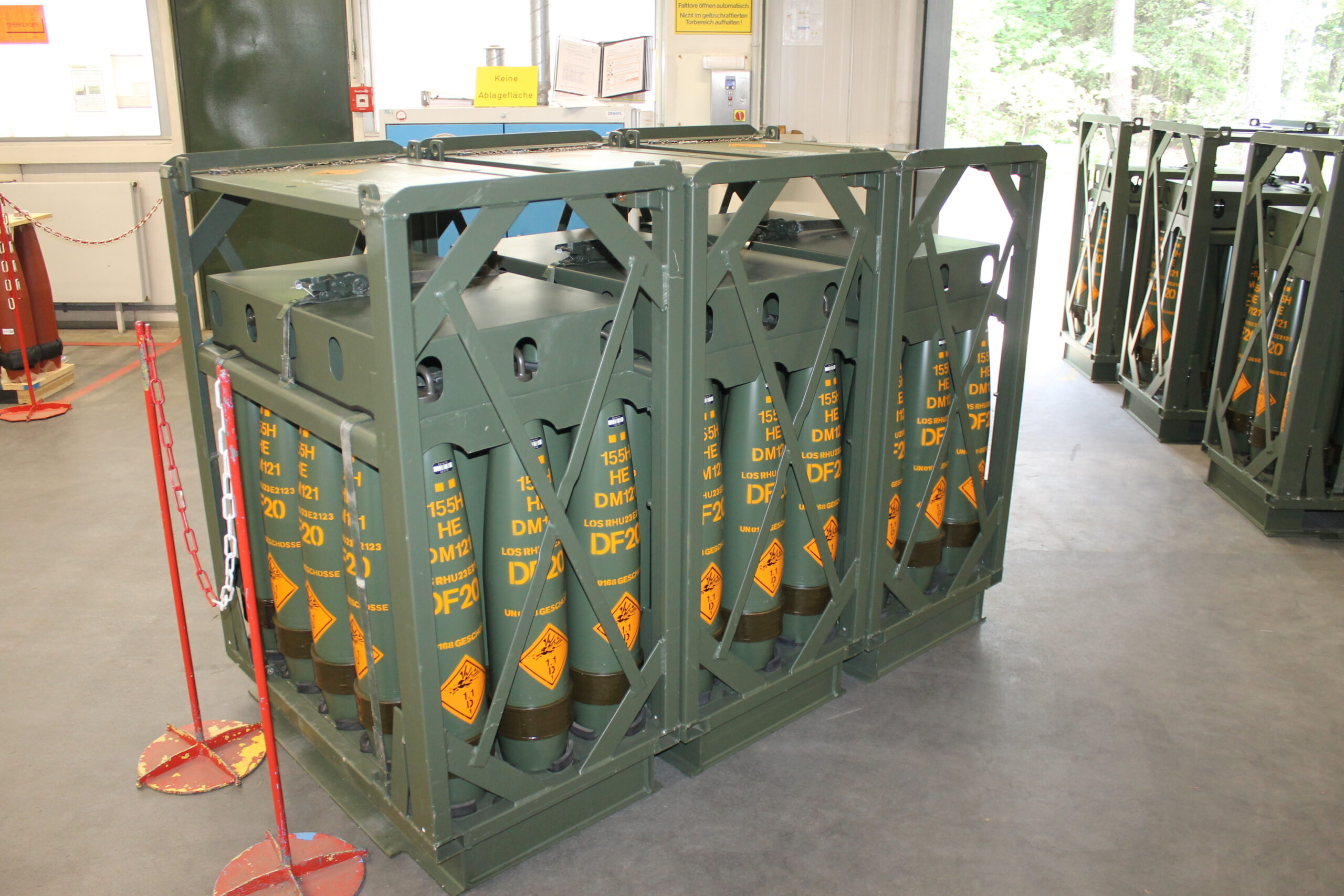 Bundeswehr contracts with Rheinmetall for several hundred thousand artillery shells