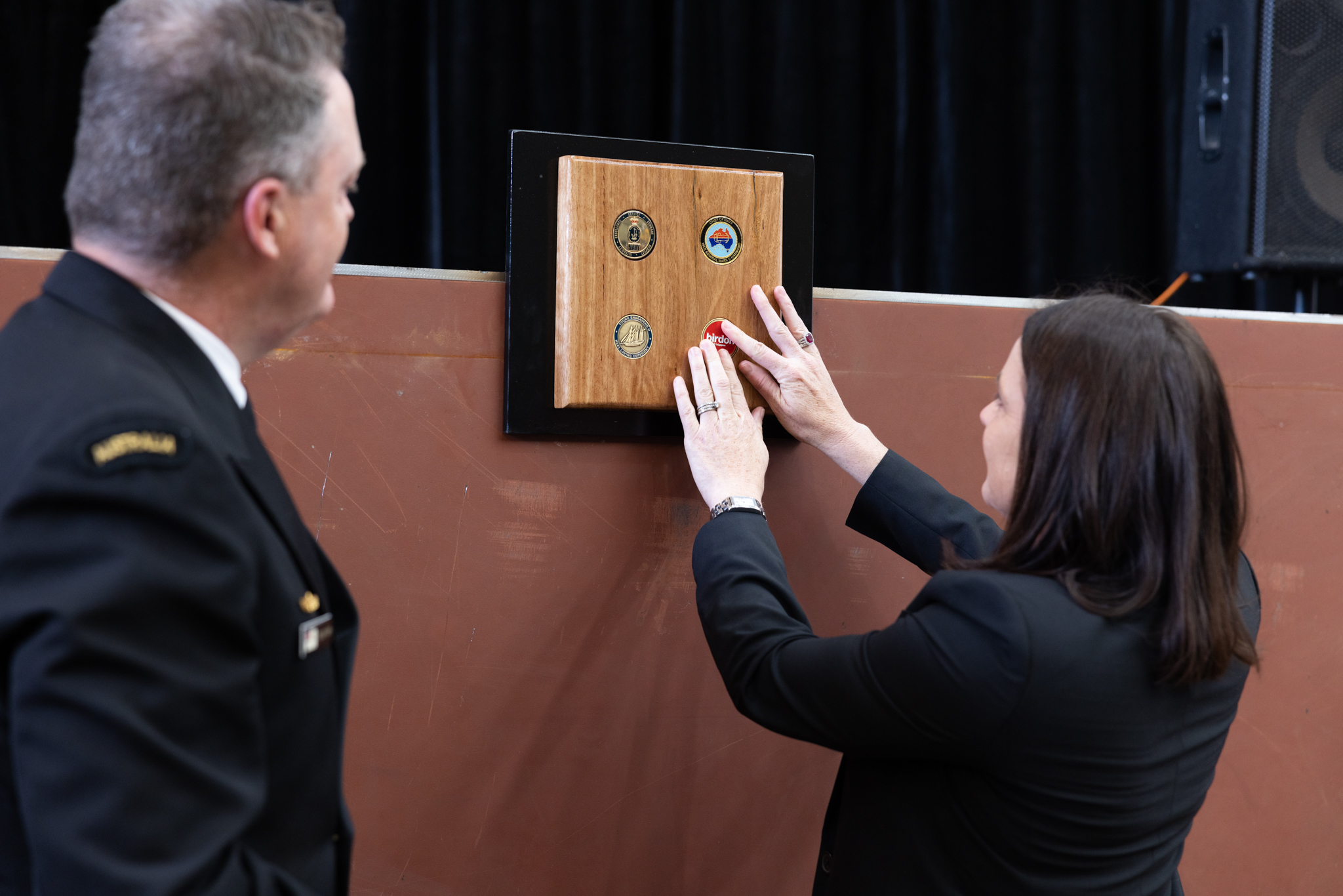 Australian shipbuilding capability on display at ceremonial keel laying for Young Endeavour II