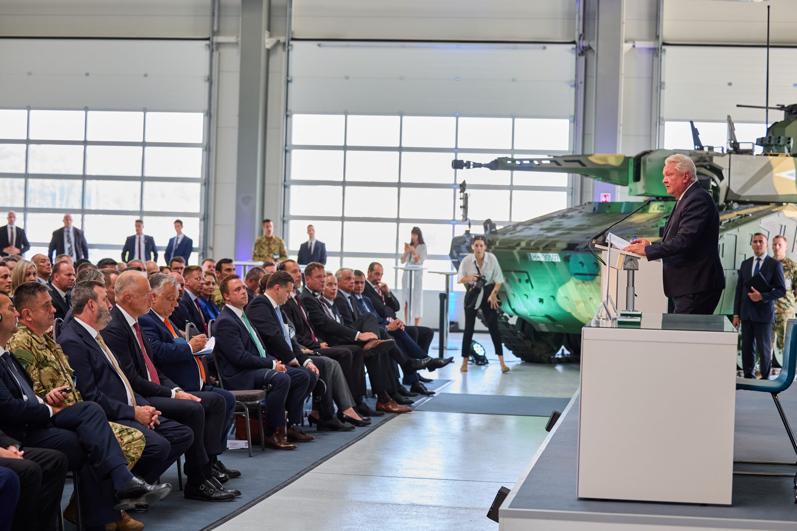 Rheinmetall opens new Lynx infantry fighting vehicle factory