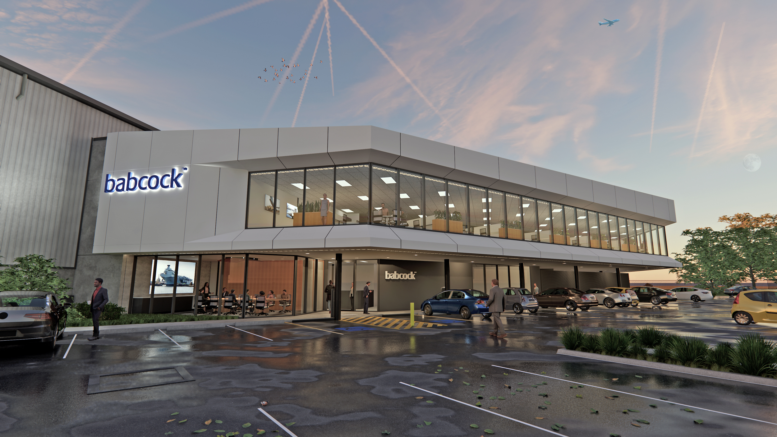 Construction begins on new Babcock defence facility