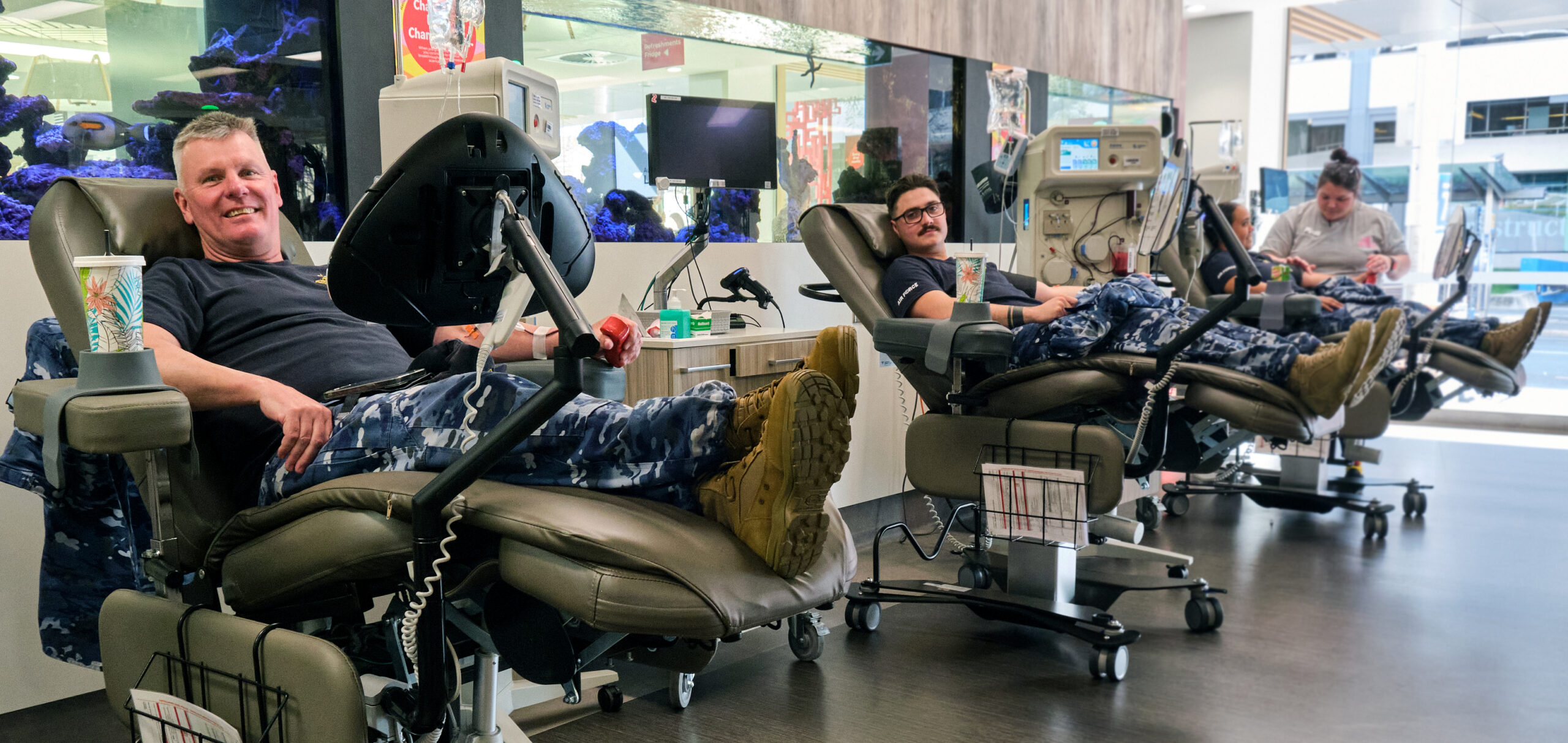 Defence Blood Drive kicks off