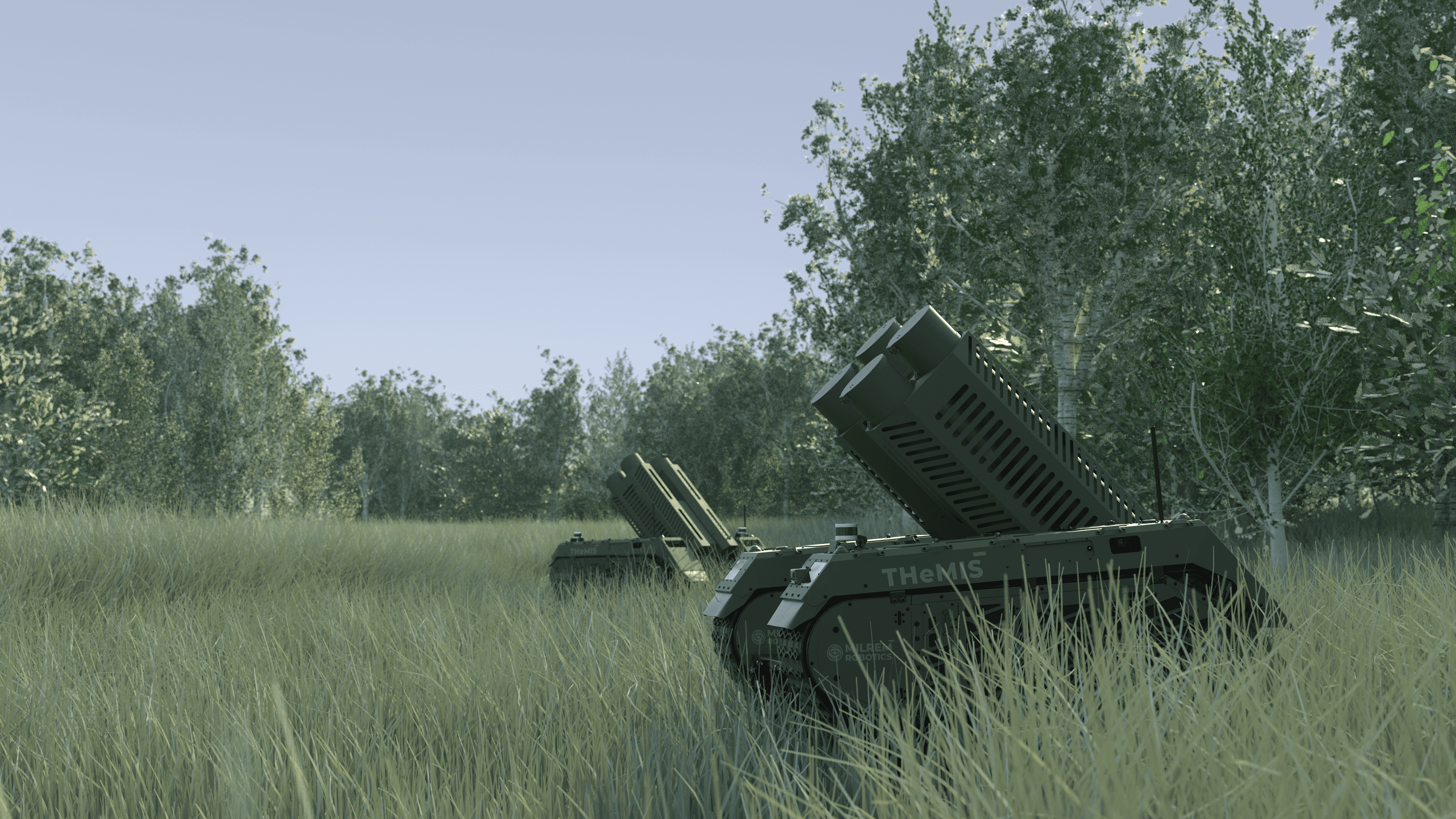 Milrem Robotics unveils UGV equipped with Hunter 2-S swarming drones