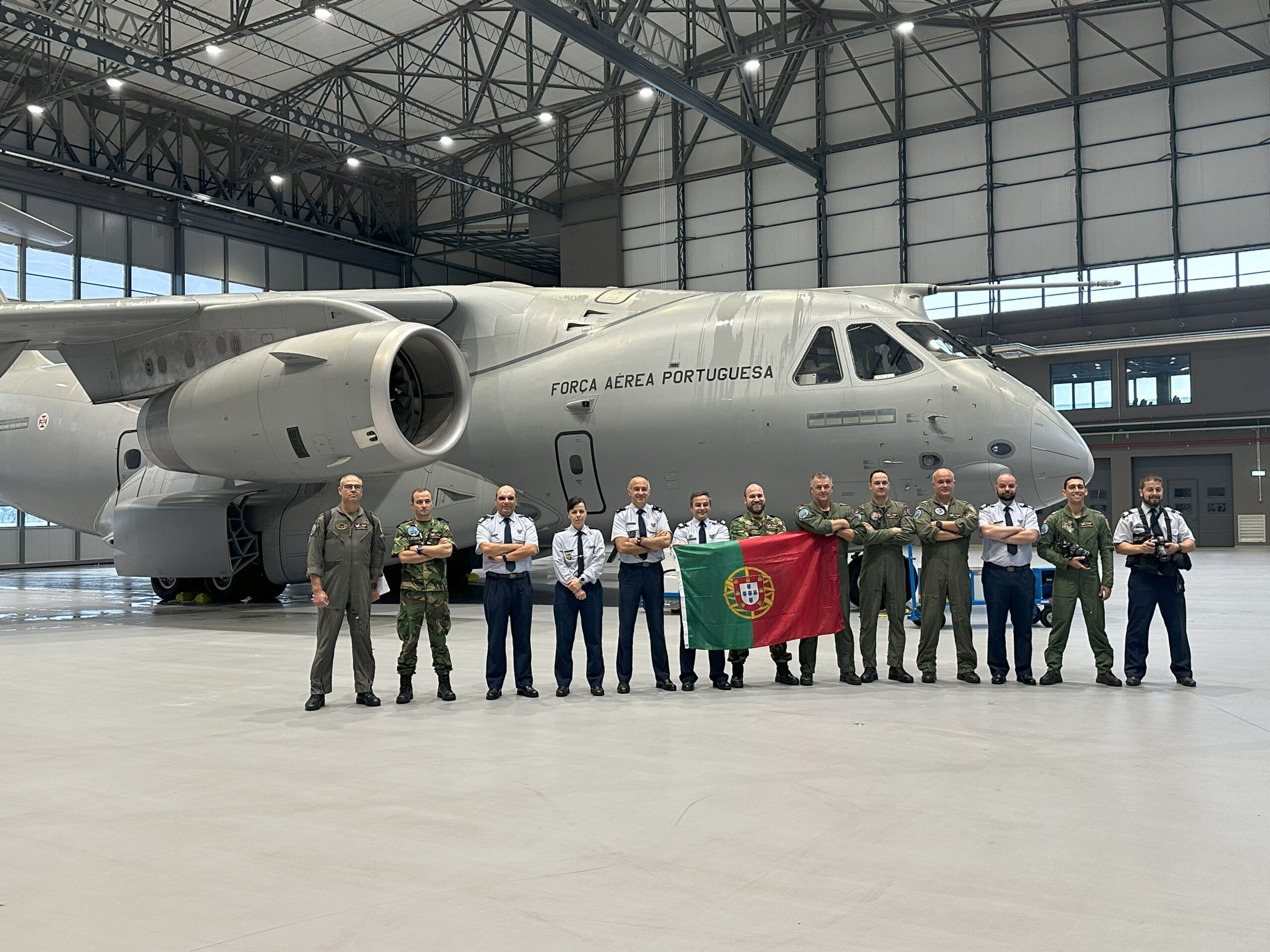 First KC-390 Millennium in NATO configuration enters into service in Portugal