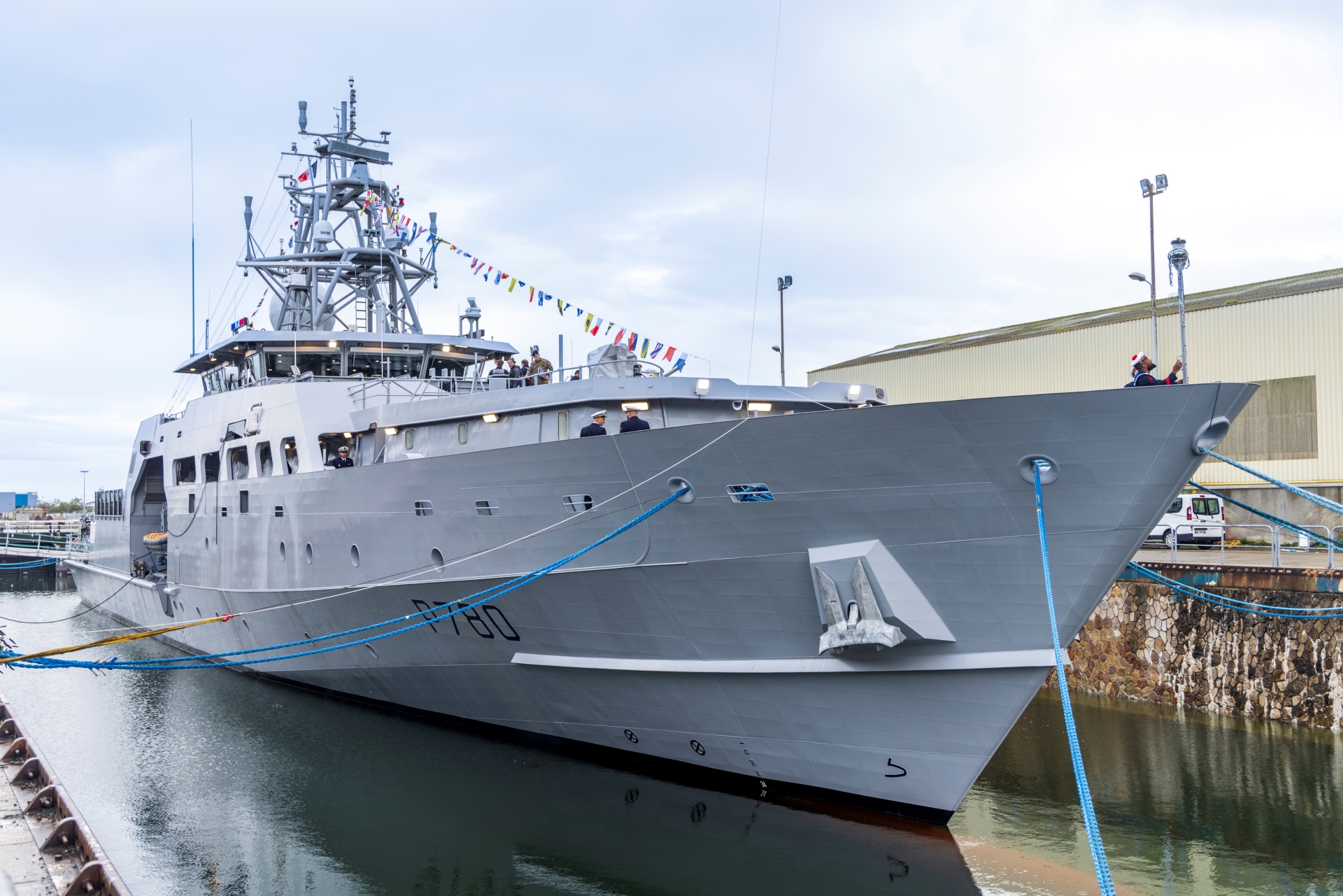 Second French OPV fitted with HENSOLDT’s LYNCEA combat system