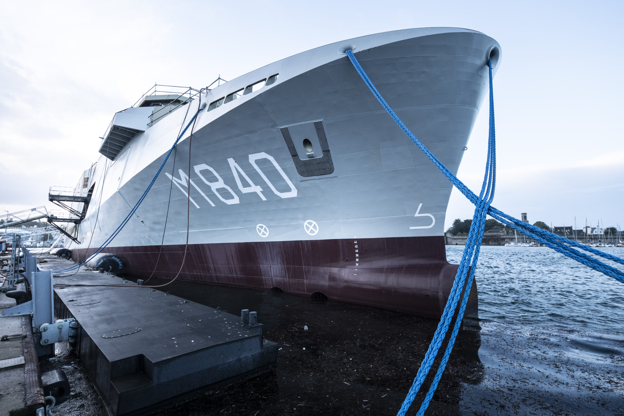 Belgian-Dutch rMCM programme launches Vlissingen, second mine countermeasure vessel