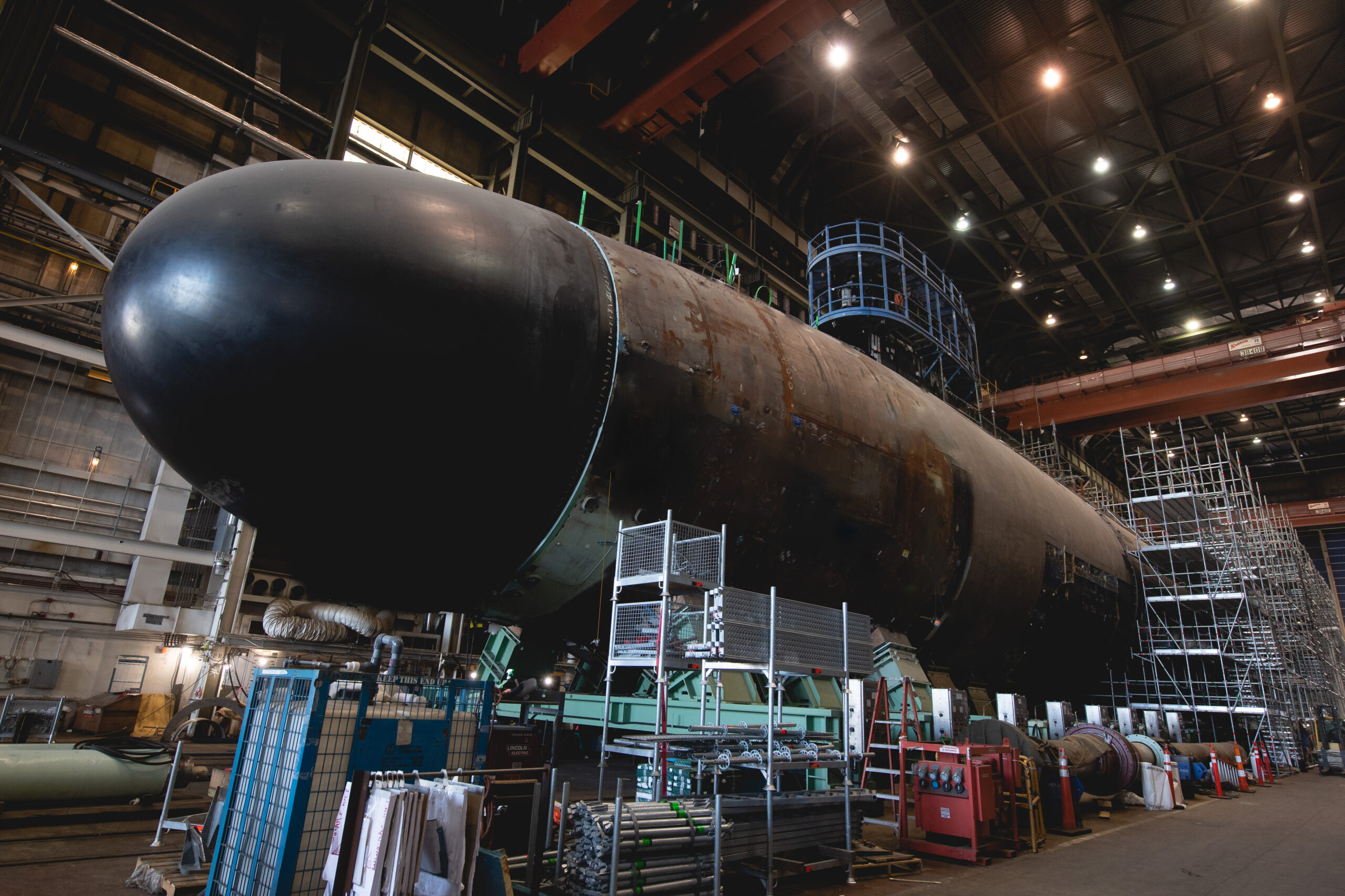 HII marks Arkansas (SSN 800) construction milestone at Newport News Shipbuilding