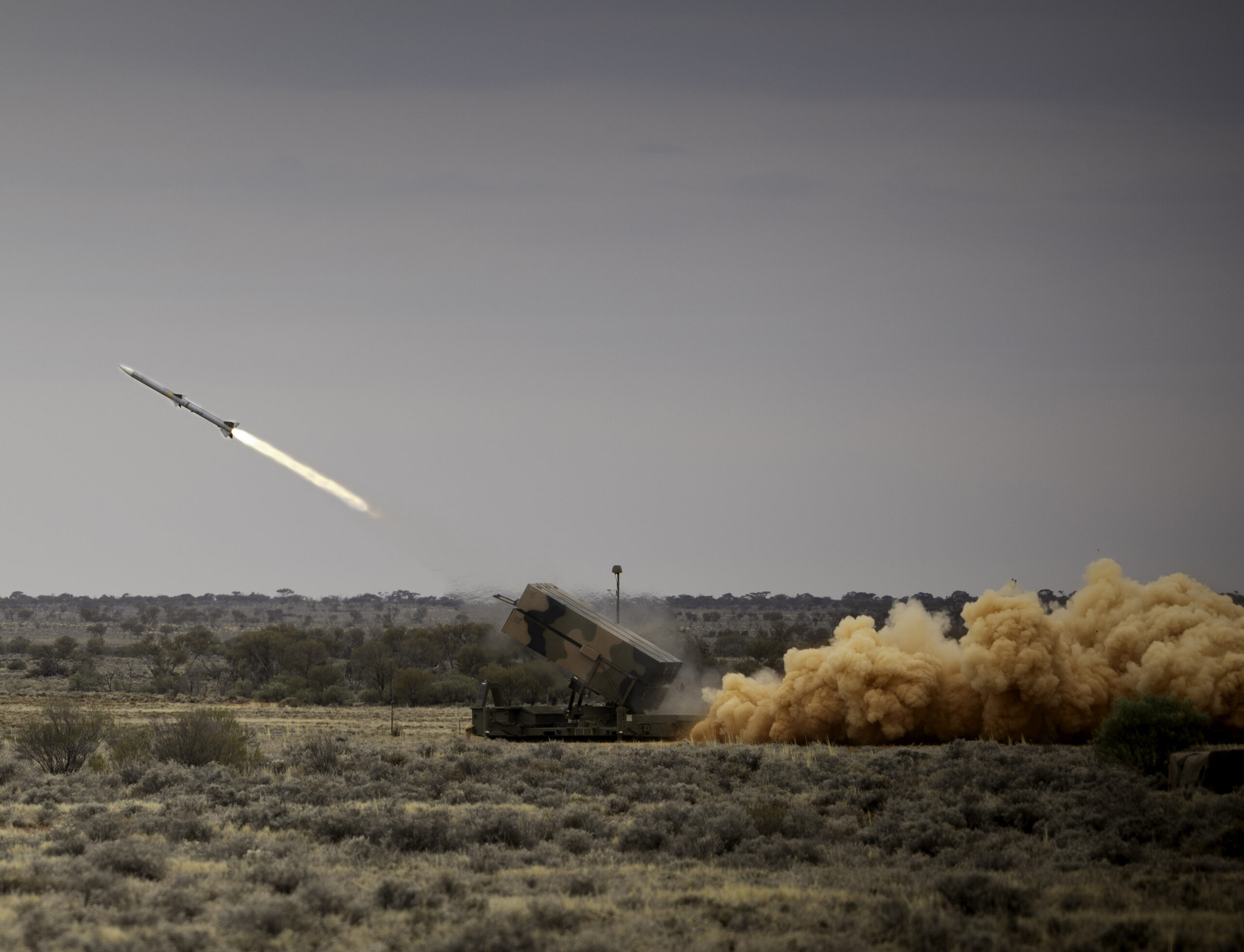 Army conducts first live-fire of advanced surface-to-air missile system