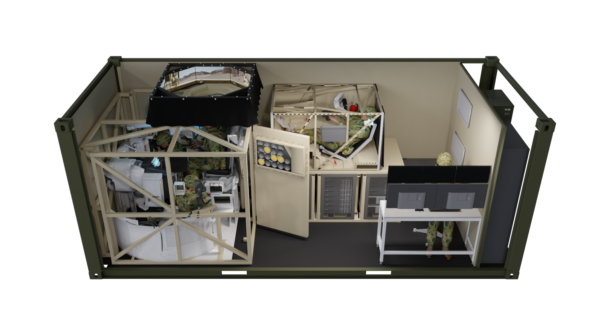 Thomas Global Systems starts production on Abrams tank simulator