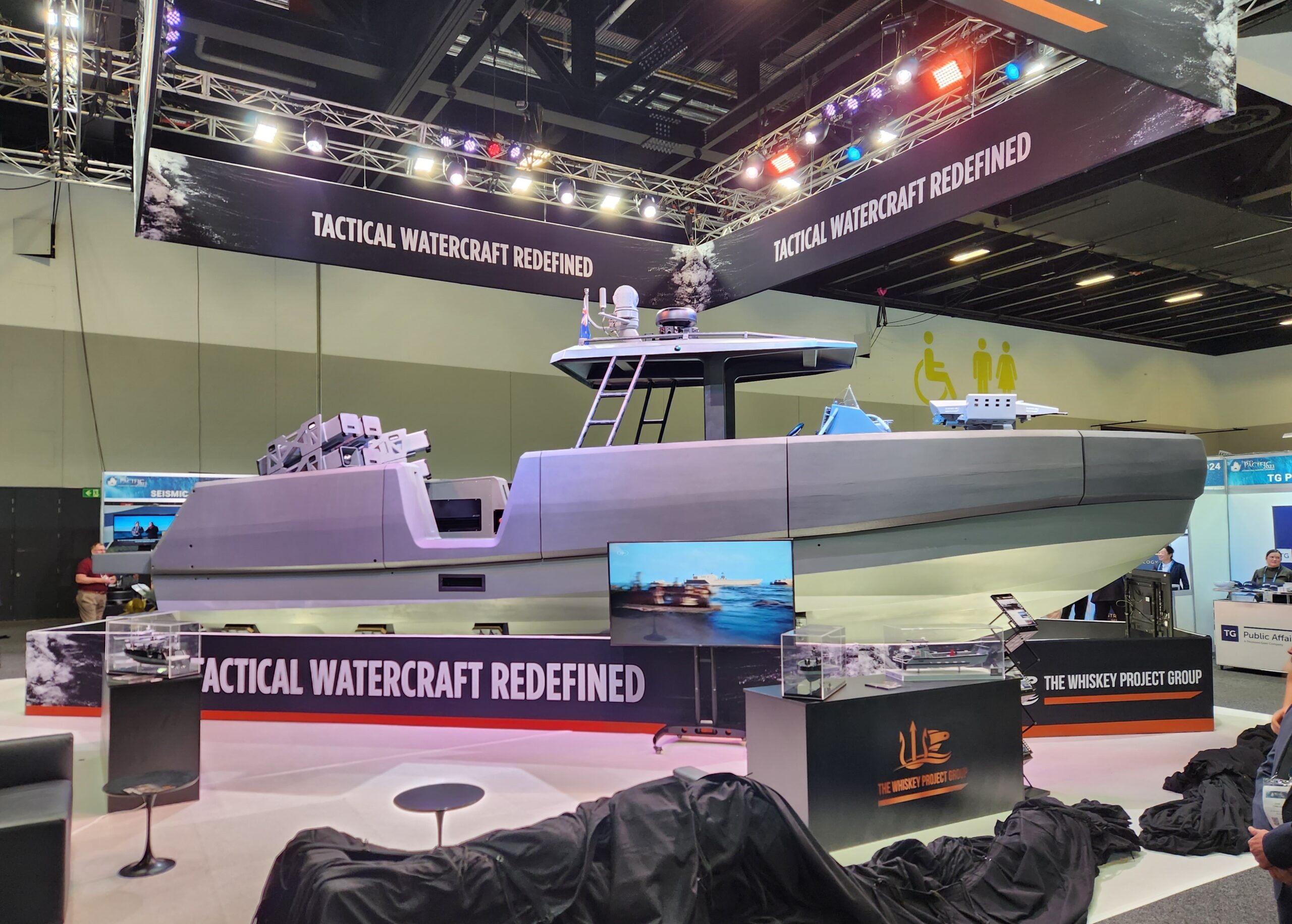Whiskey Bravo – Strike vessel stars at Indo Pacific 2023