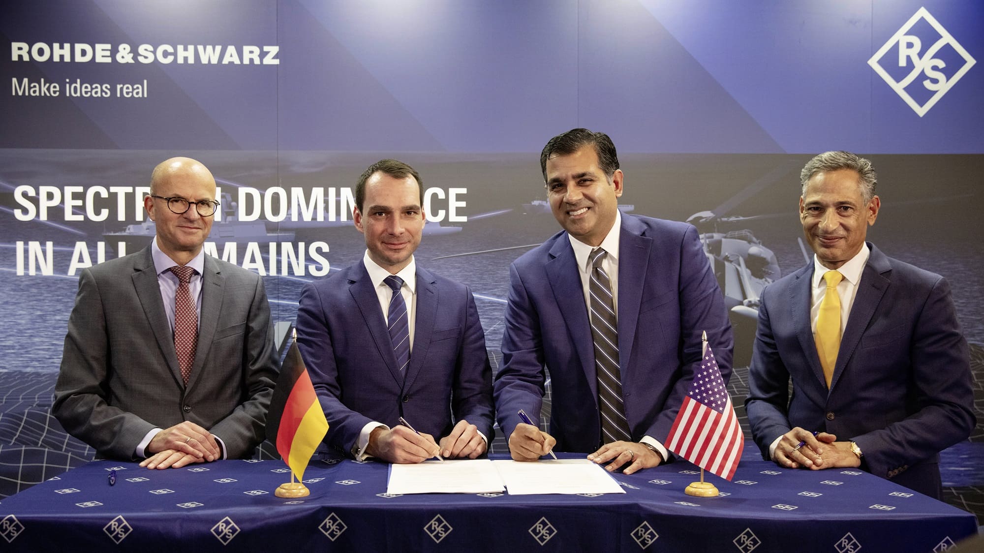 Northrop Grumman and Rohde & Schwarz sign MOU to support multi-domain ops