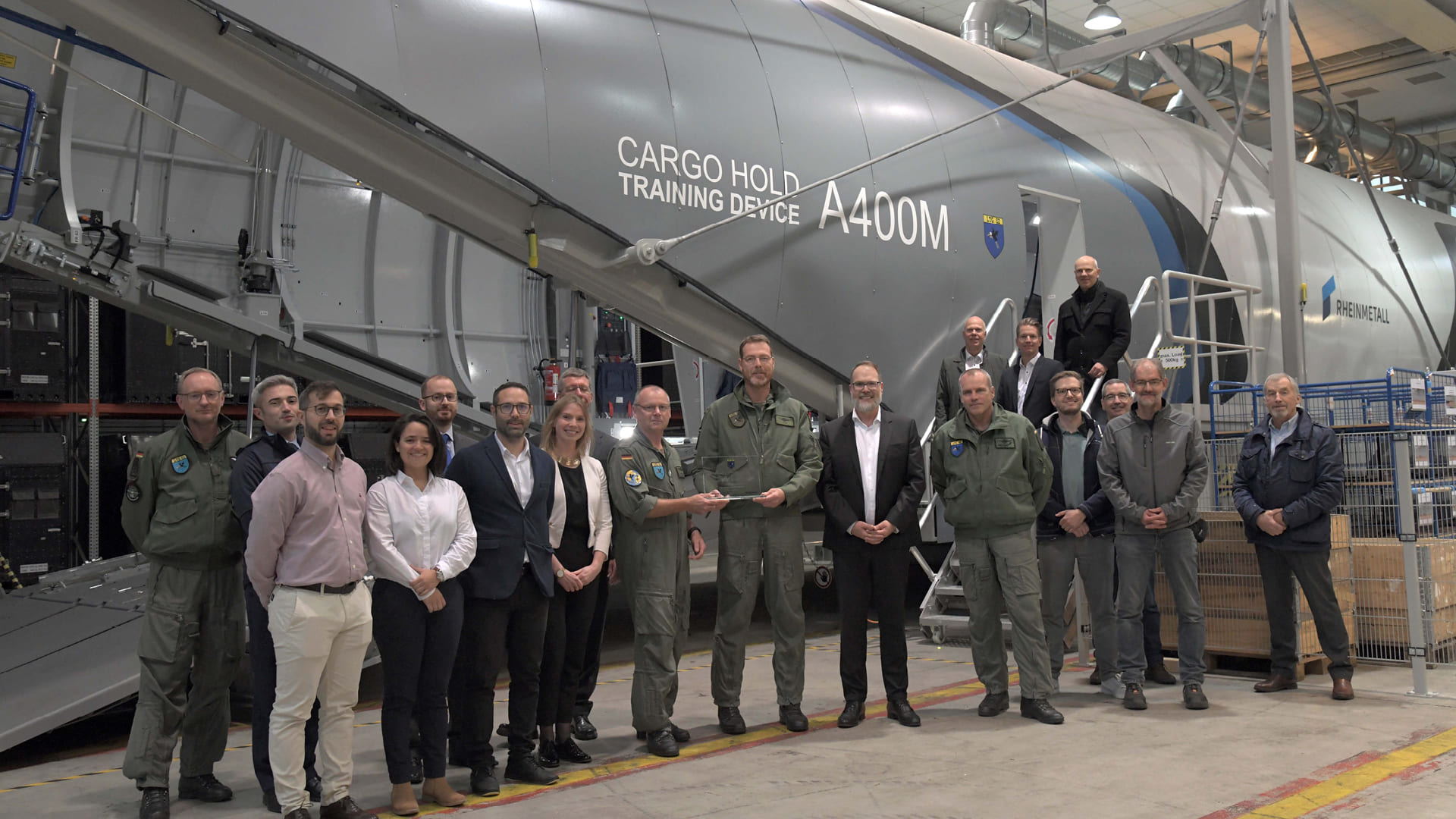Rheinmetall and Airbus transfer another simulator for Europe’s A400M transport