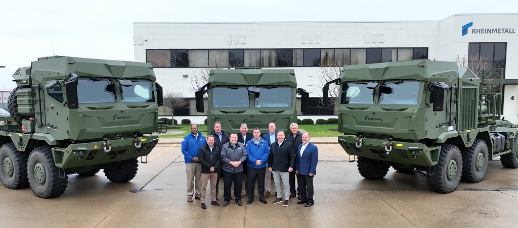 American Rheinmetall, GM Defense deliver truck prototypes for US