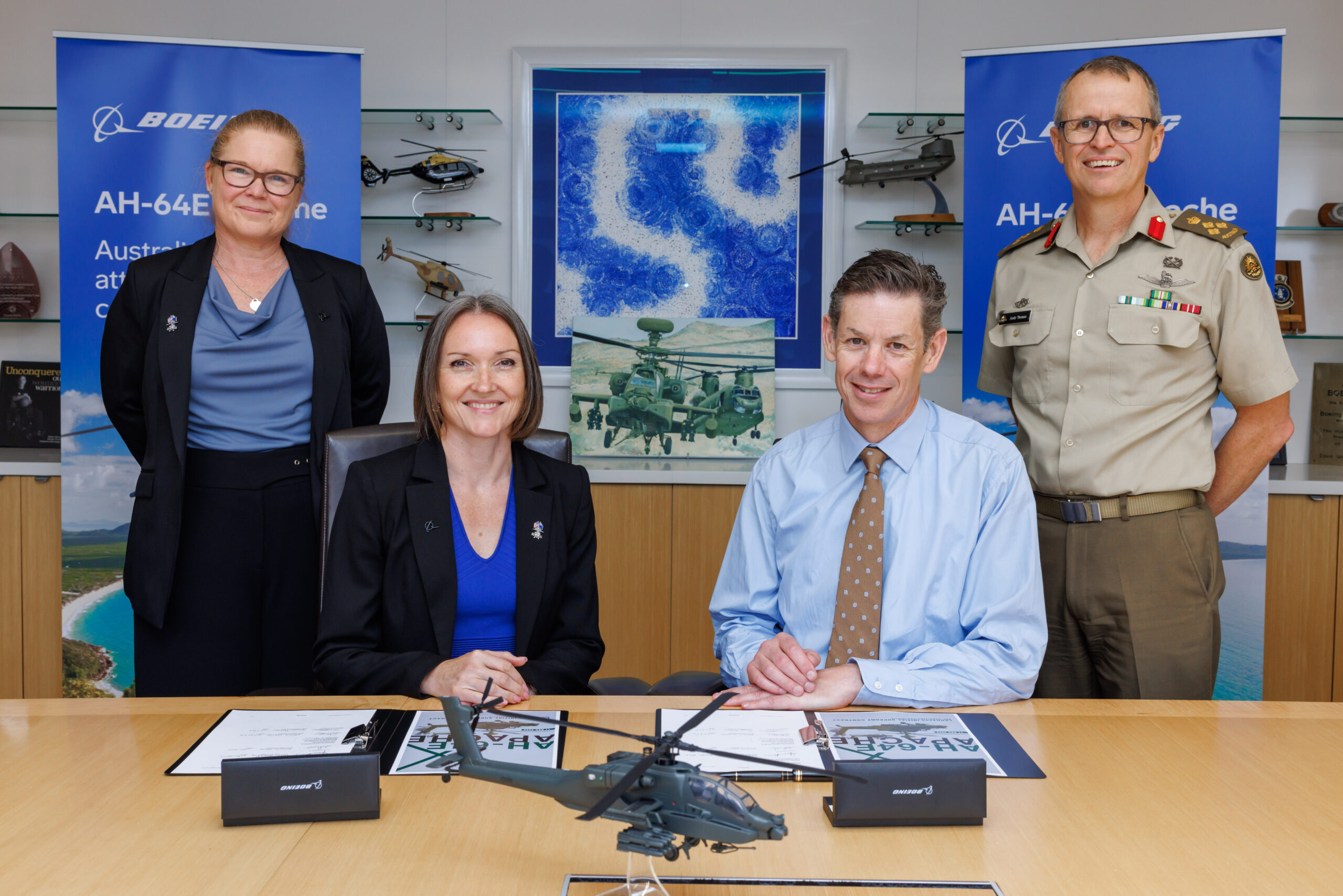 Boeing awarded Australian Apache support contract